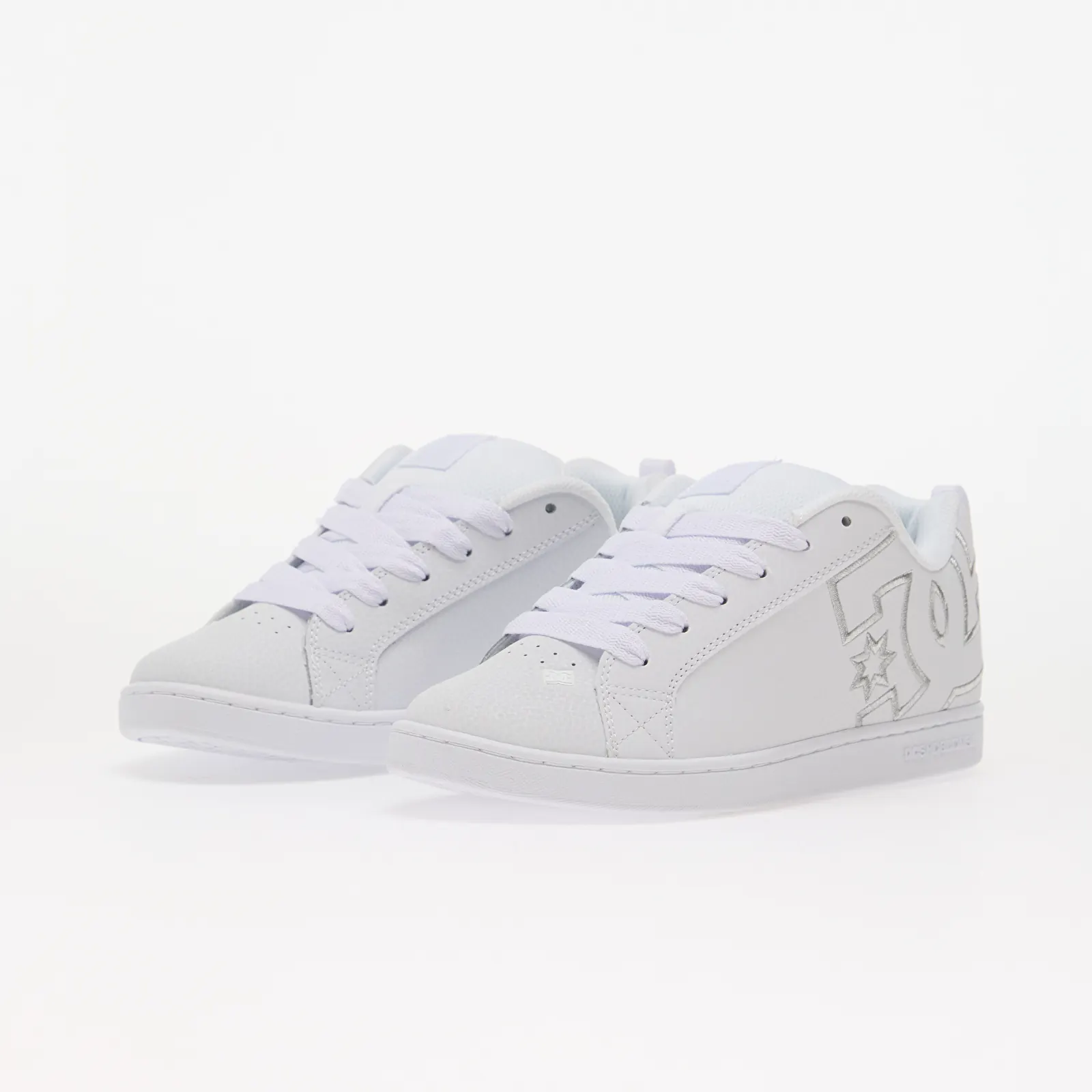 Дамски кецове DC Court Graffik White/ Silver