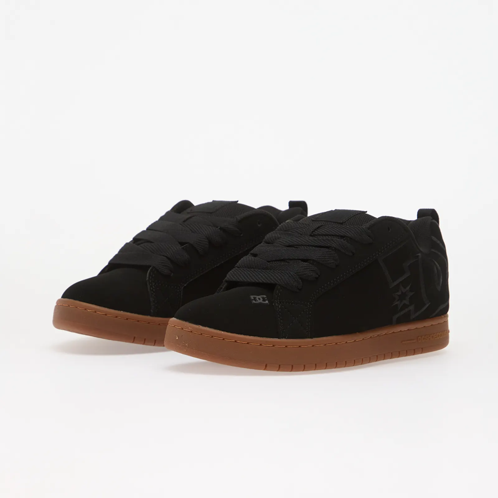Men's sneakers and shoes DC Court Graffik Black/ Gum