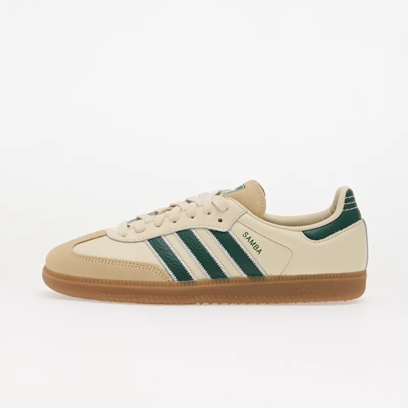 adidas Samba OG Cream White/ Collegiate Green/ Gum