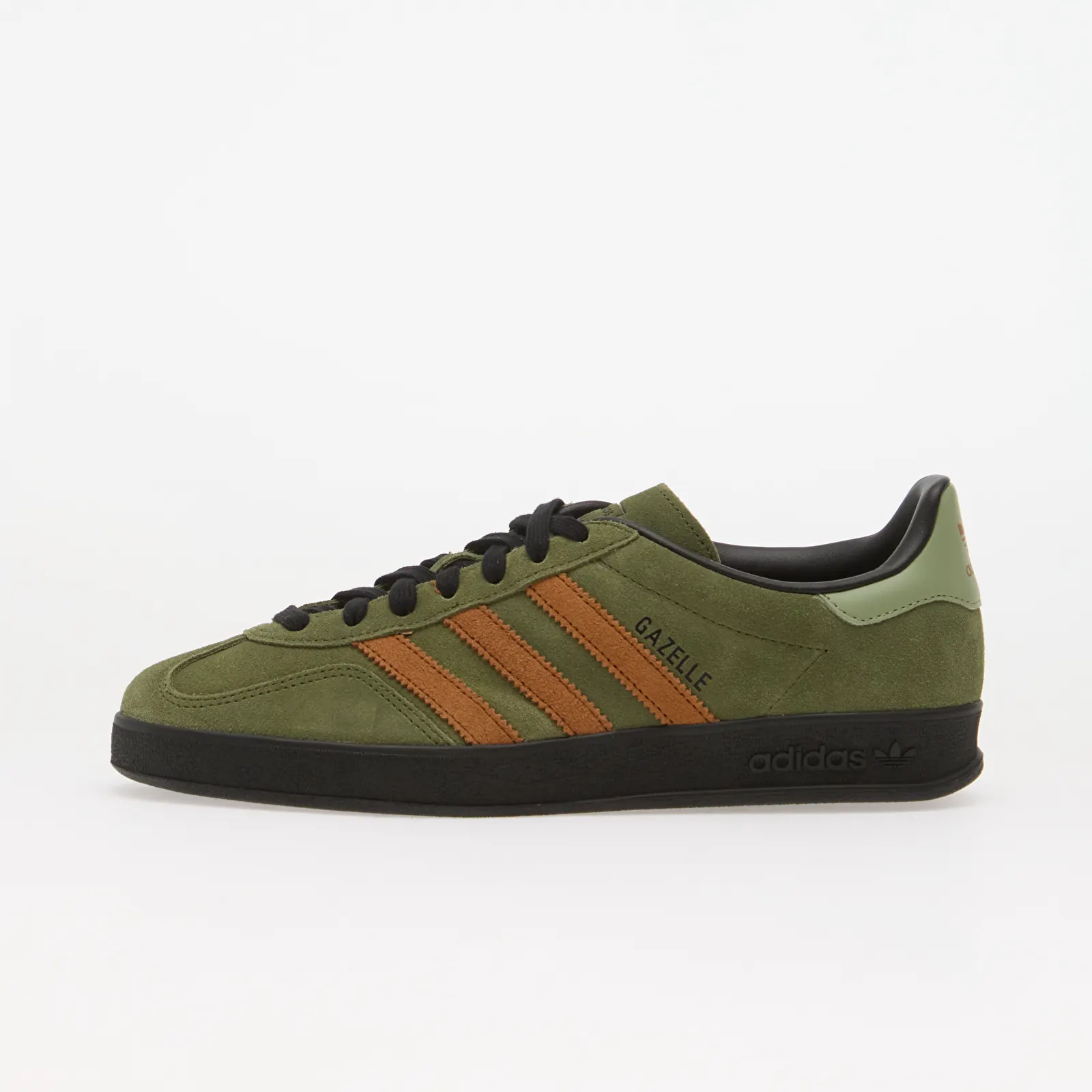 Meeste tossud adidas Gazelle Indoor Wild Pine/ Dusky Bronze/ Core Black