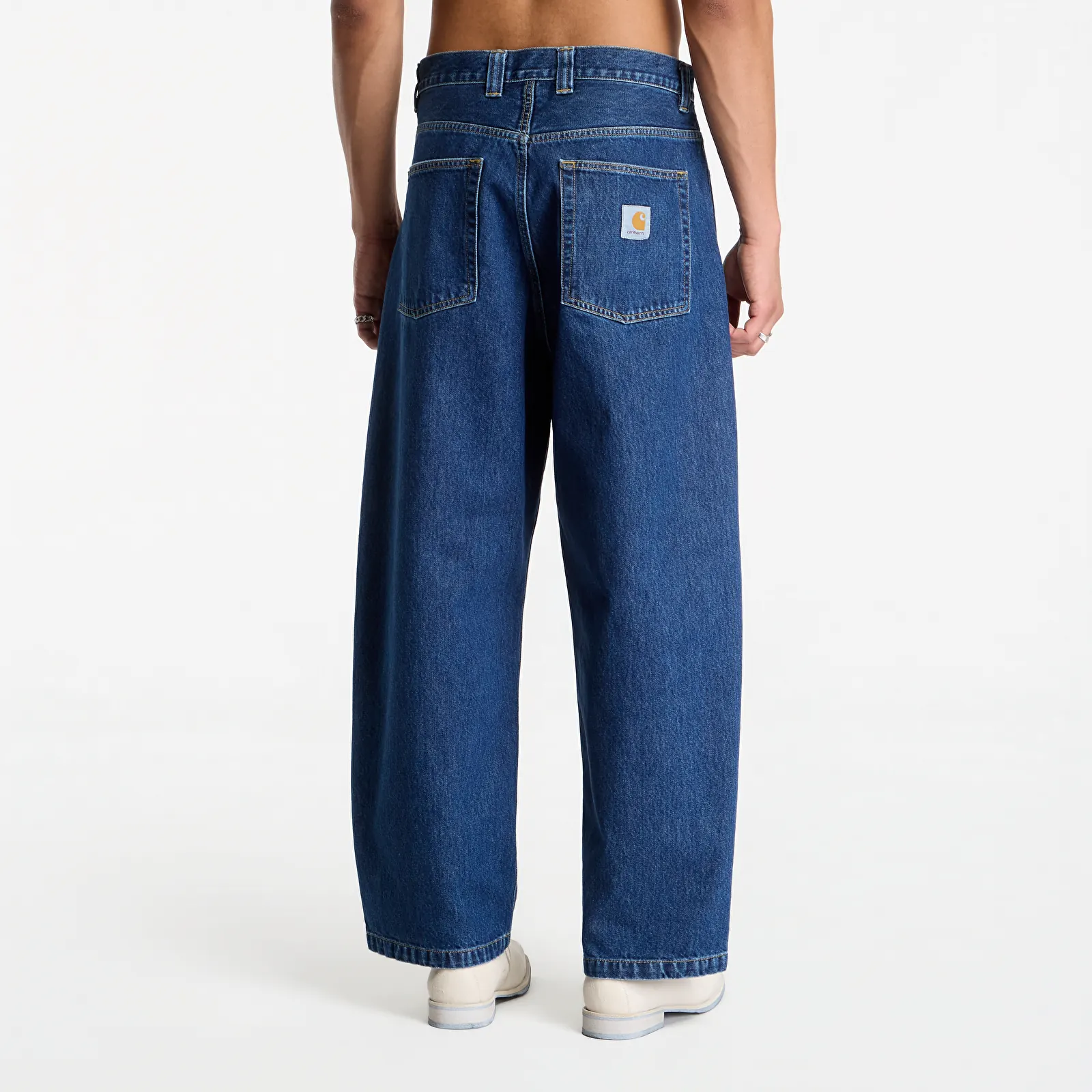 Men's trousers Carhartt WIP Brandon Pant Blue Stone Washed
