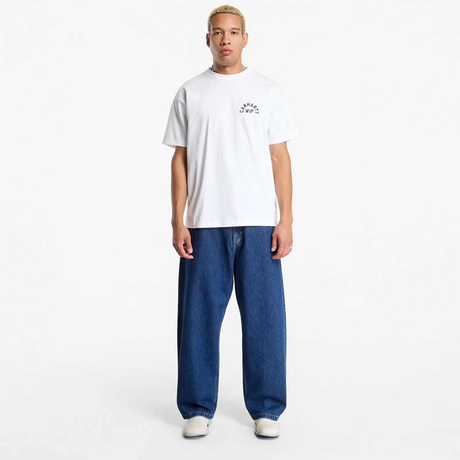 Men's trousers Carhartt WIP Brandon Pant Blue Stone Washed