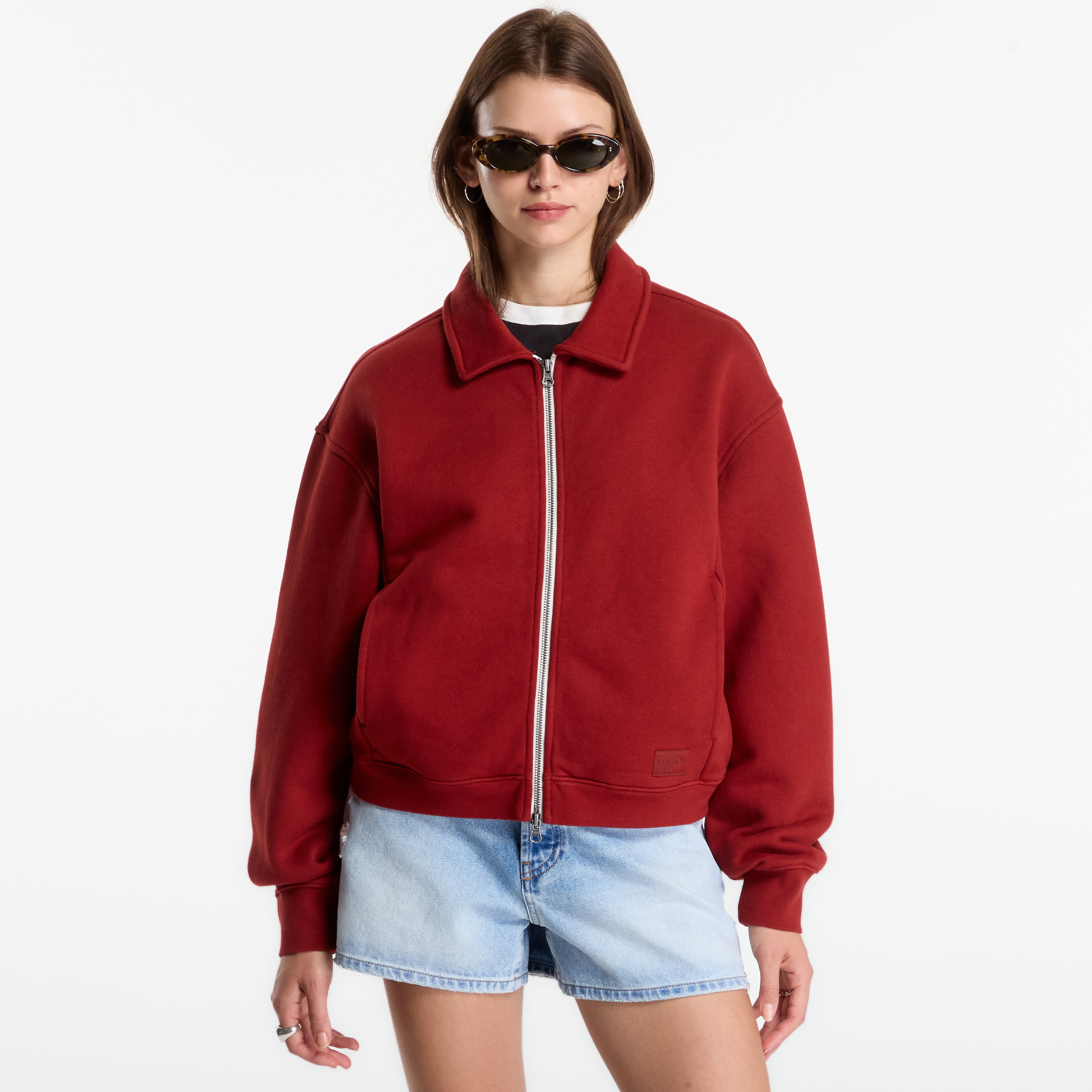 Суитшърт Vans Alanna Fleece Jacket Poppy Ember M