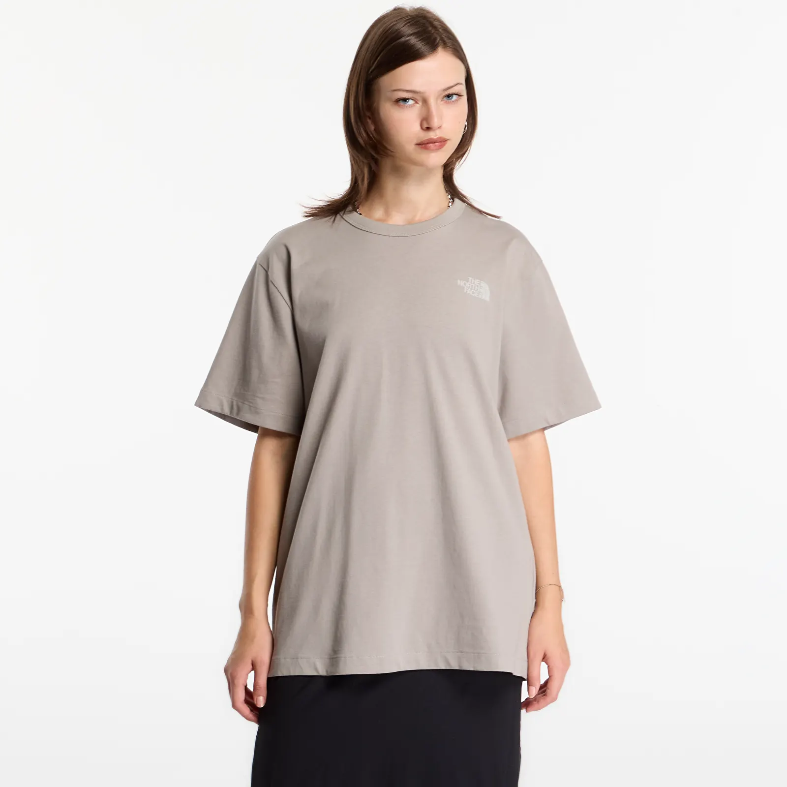 Pánske tričká The North Face NSE Slopes Relaxed SS Tee UNISEX Stone Slab