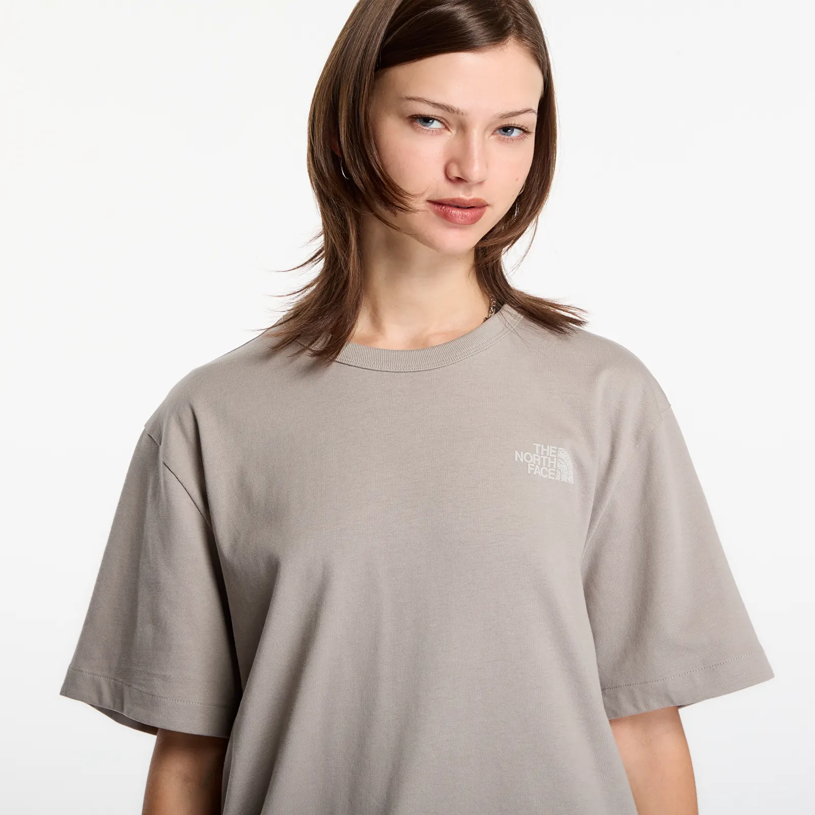 Pánske tričká The North Face NSE Slopes Relaxed SS Tee UNISEX Stone Slab