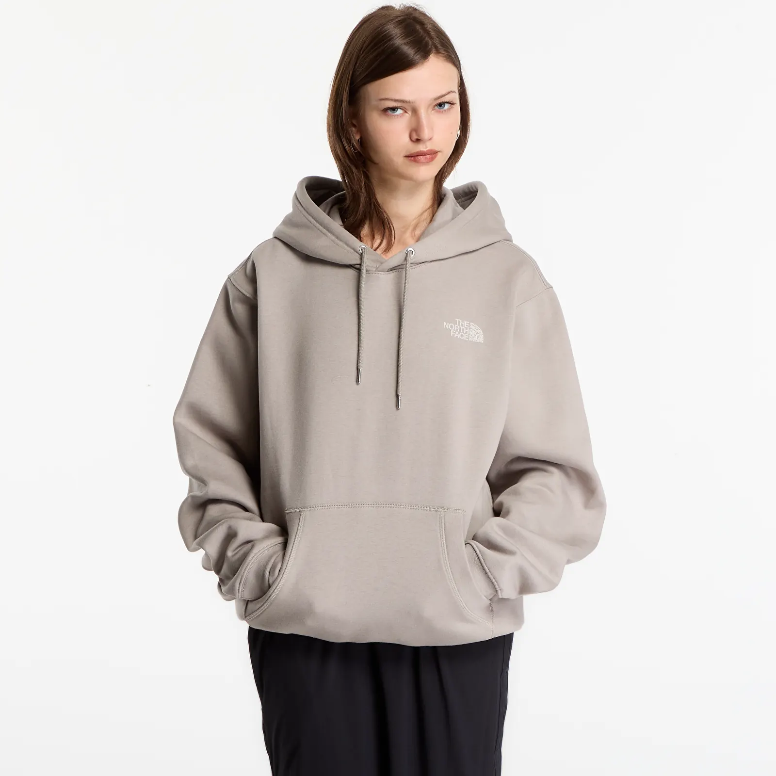 Sweatshirts för män The North Face Hoodie Relaxed - Ski UNISEX Stone Slab