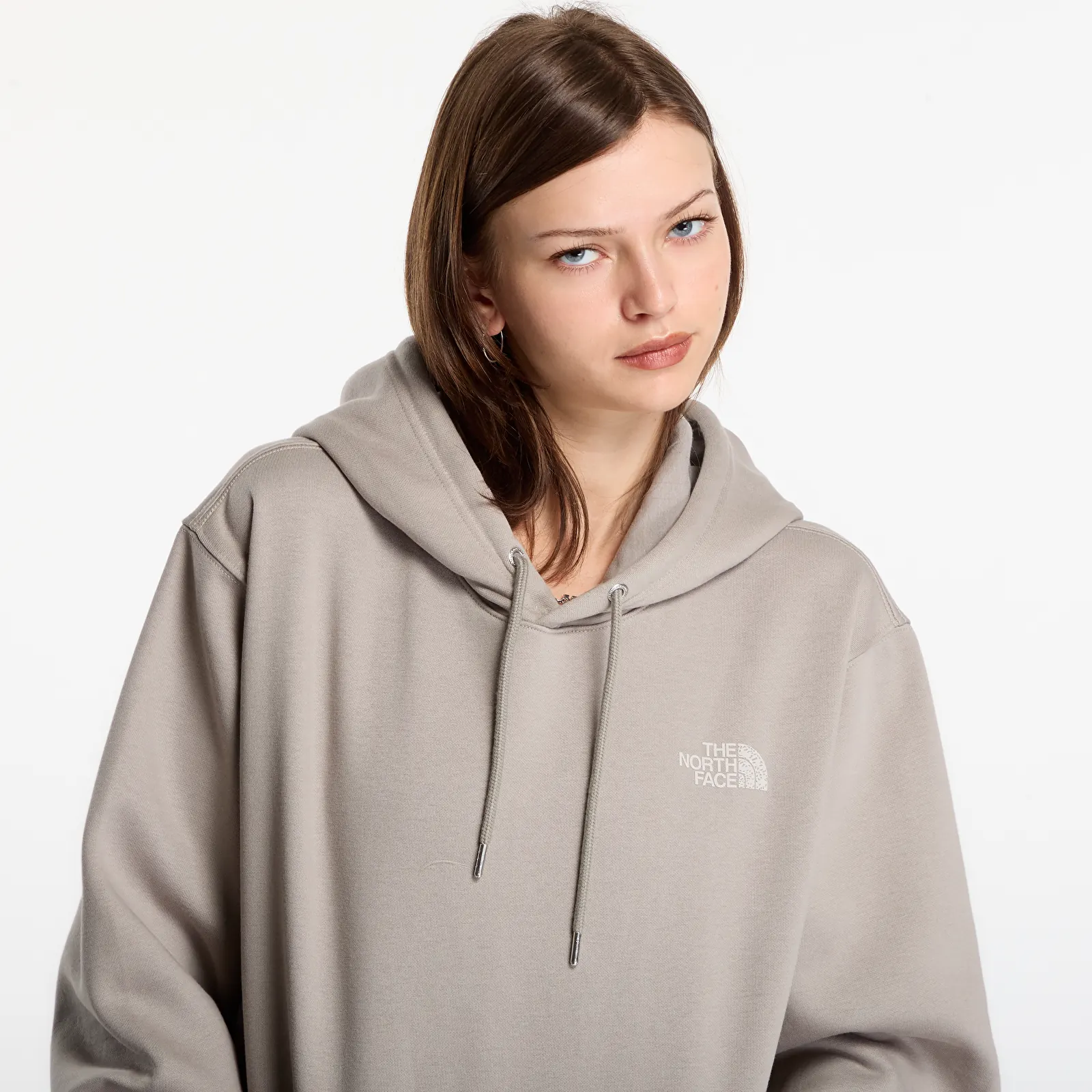 Sweatshirts för män The North Face Hoodie Relaxed - Ski UNISEX Stone Slab
