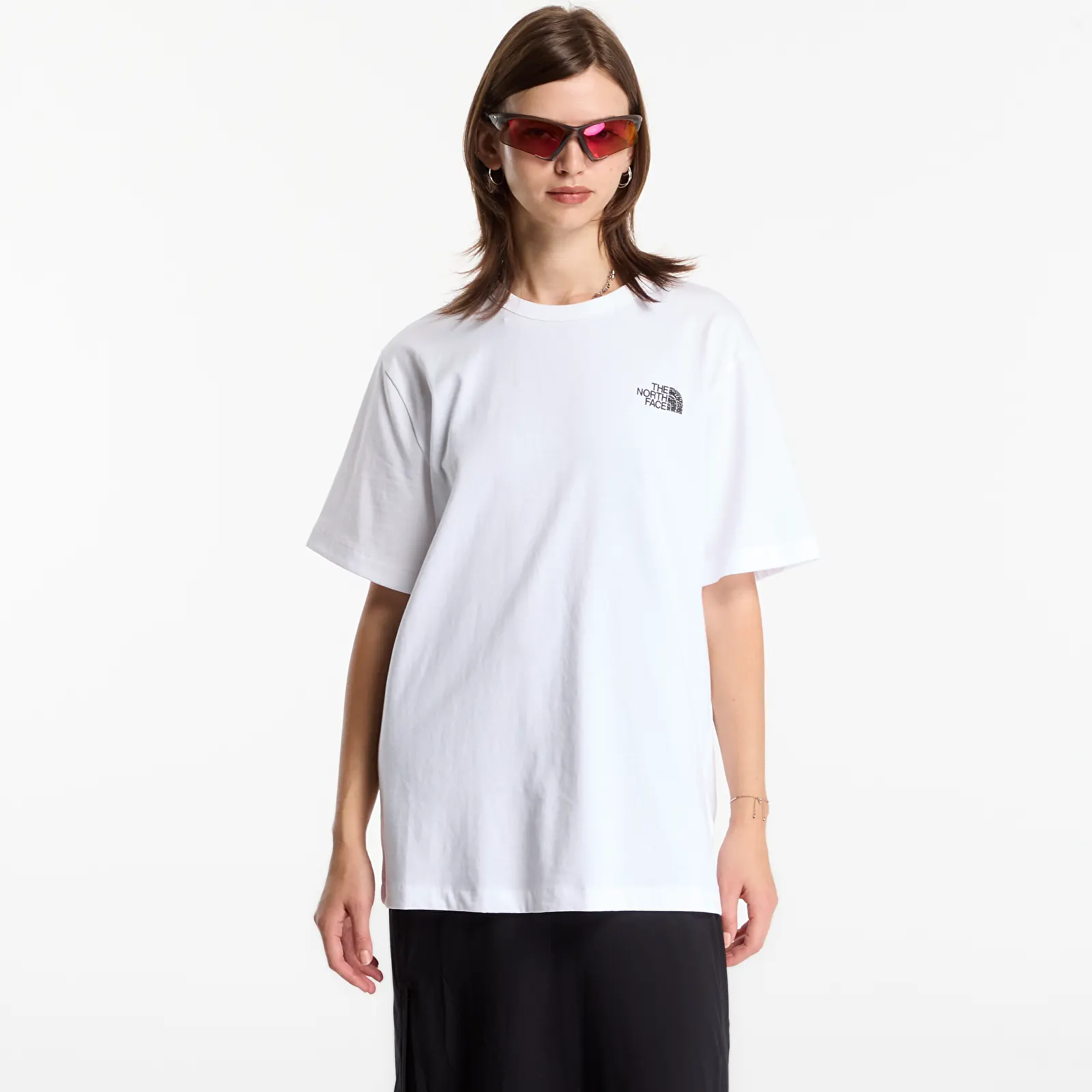 T-Shirts Männer The North Face NSE Slopes Relaxed SS Tee UNISEX TNF White
