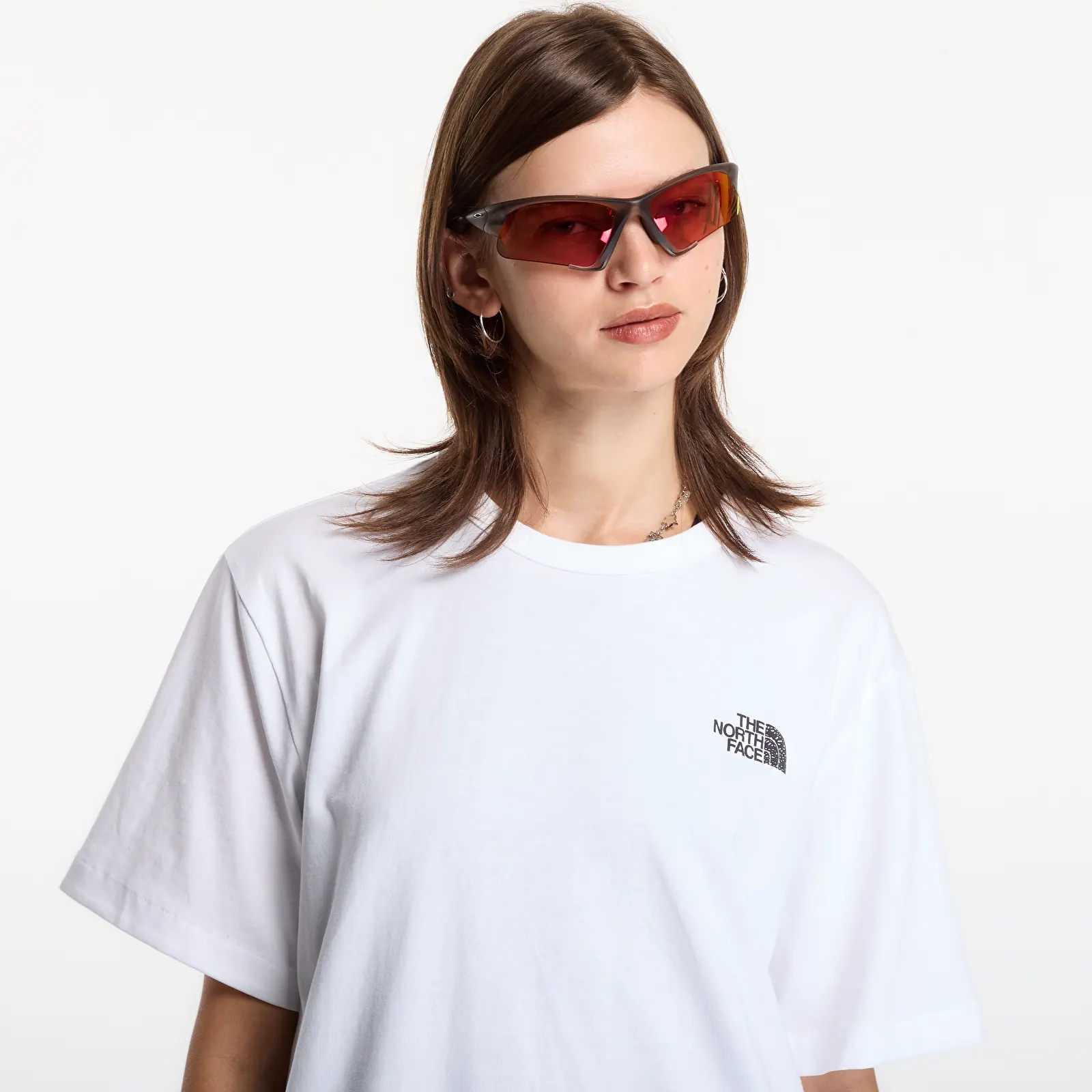 T-Shirts Männer The North Face NSE Slopes Relaxed SS Tee UNISEX TNF White