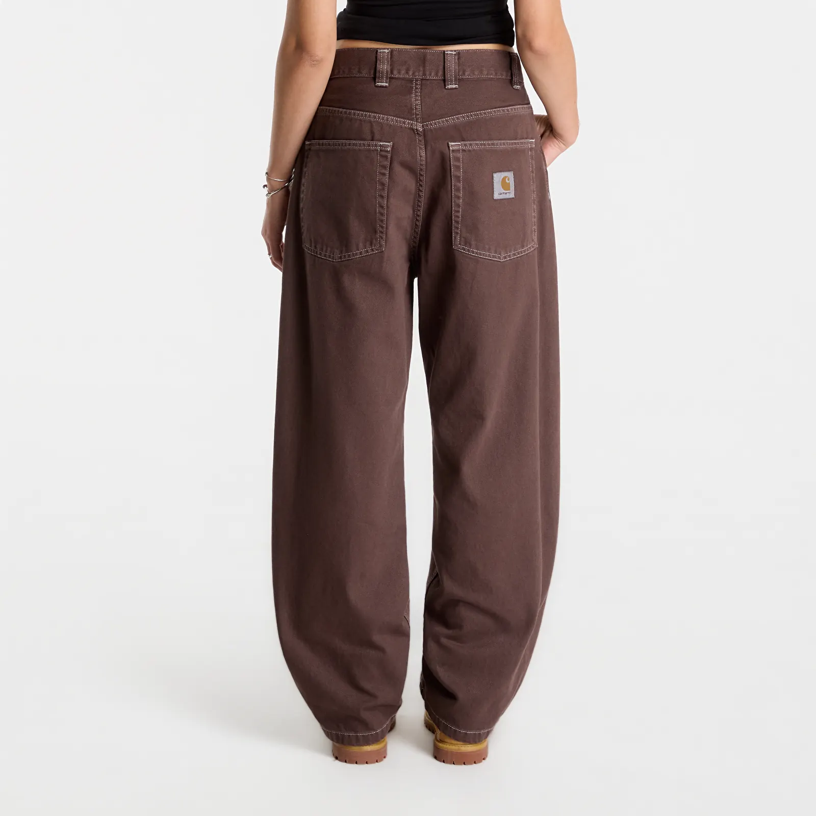 Pánské jeans  Carhartt WIP Brandon Pant Palisander Stone Dyed