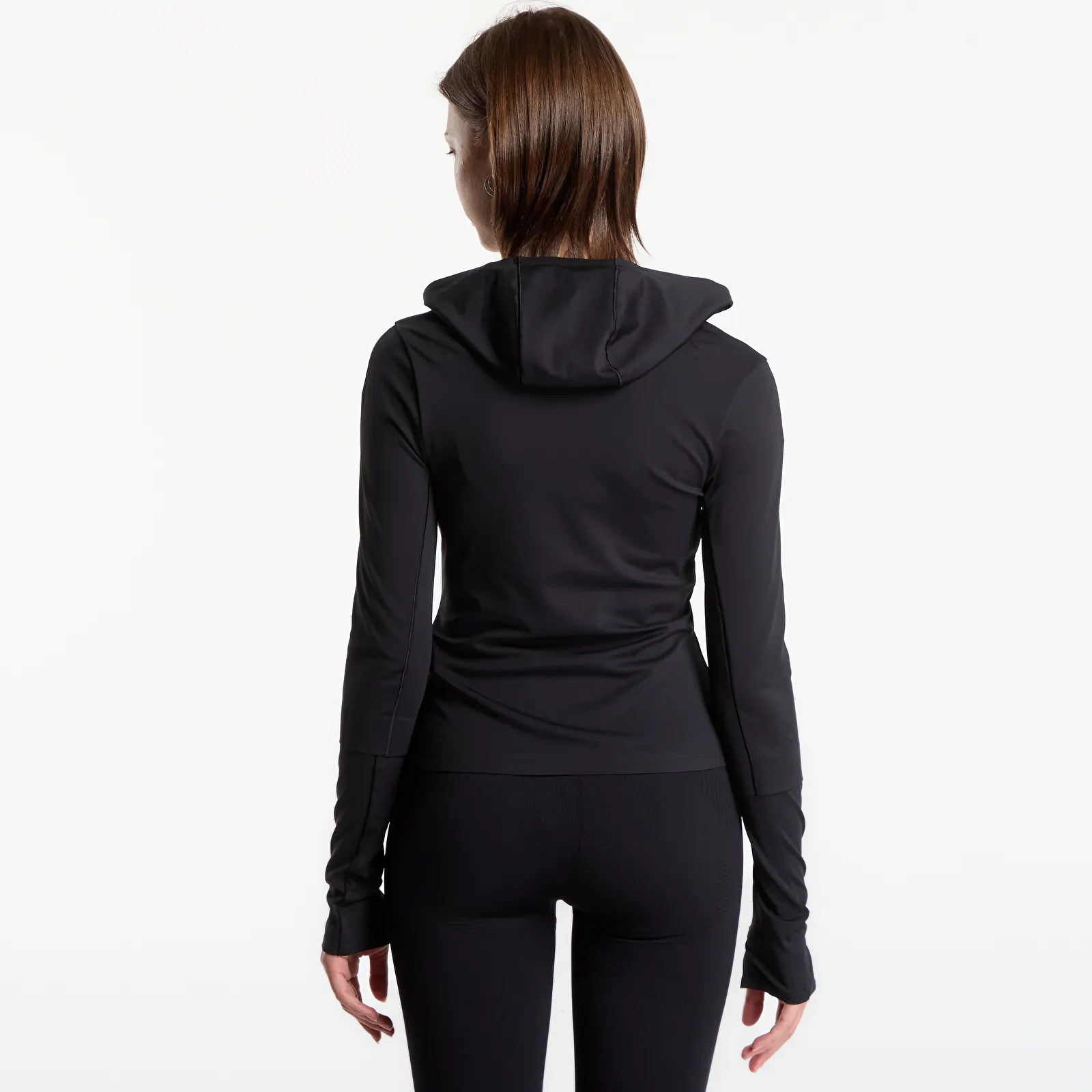 Sudaderas con capucha para mujer adidas x entire studios Training Midlayer Black