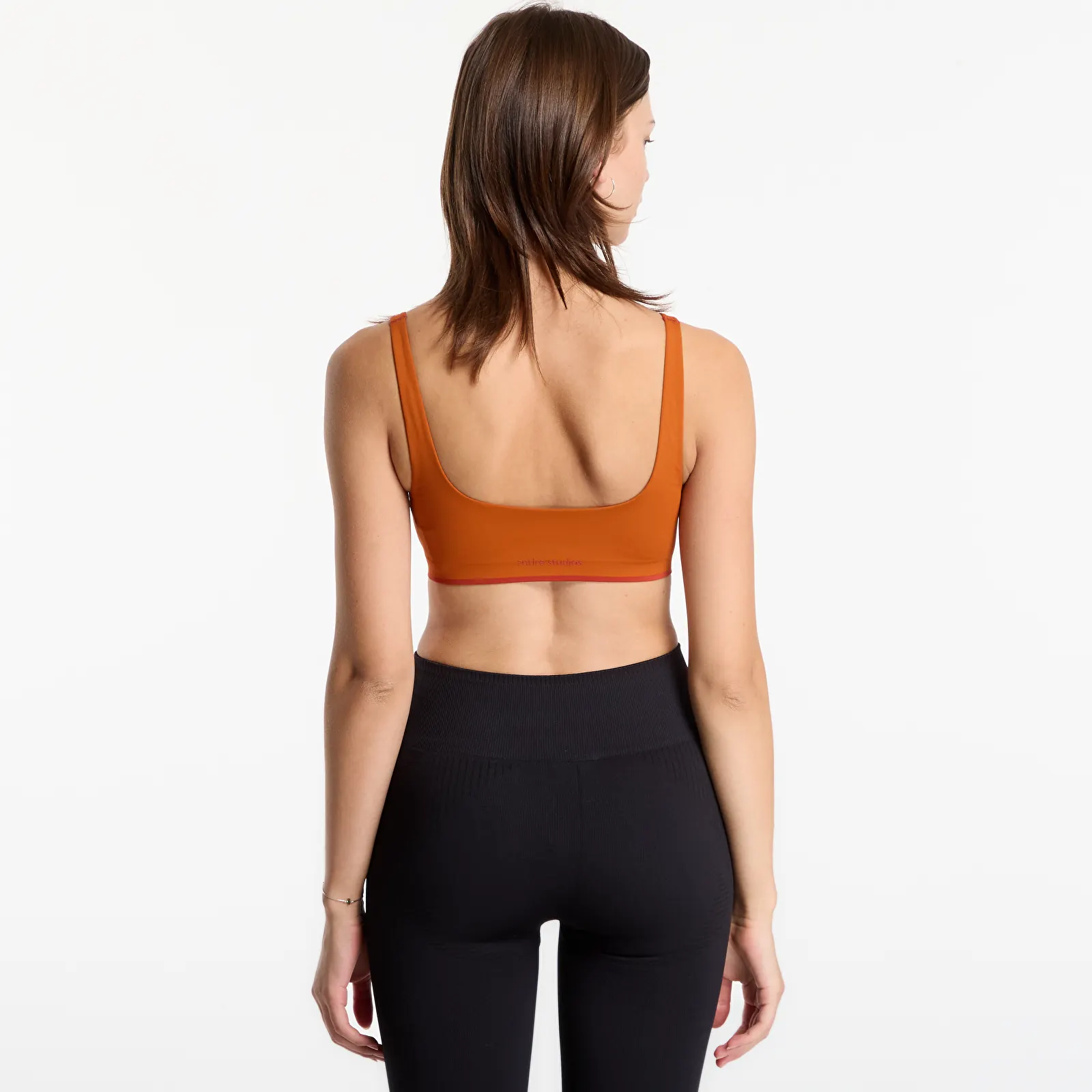 Sutiãs femininos adidas x entire studios Optime Training Low Support Bra Fox Red