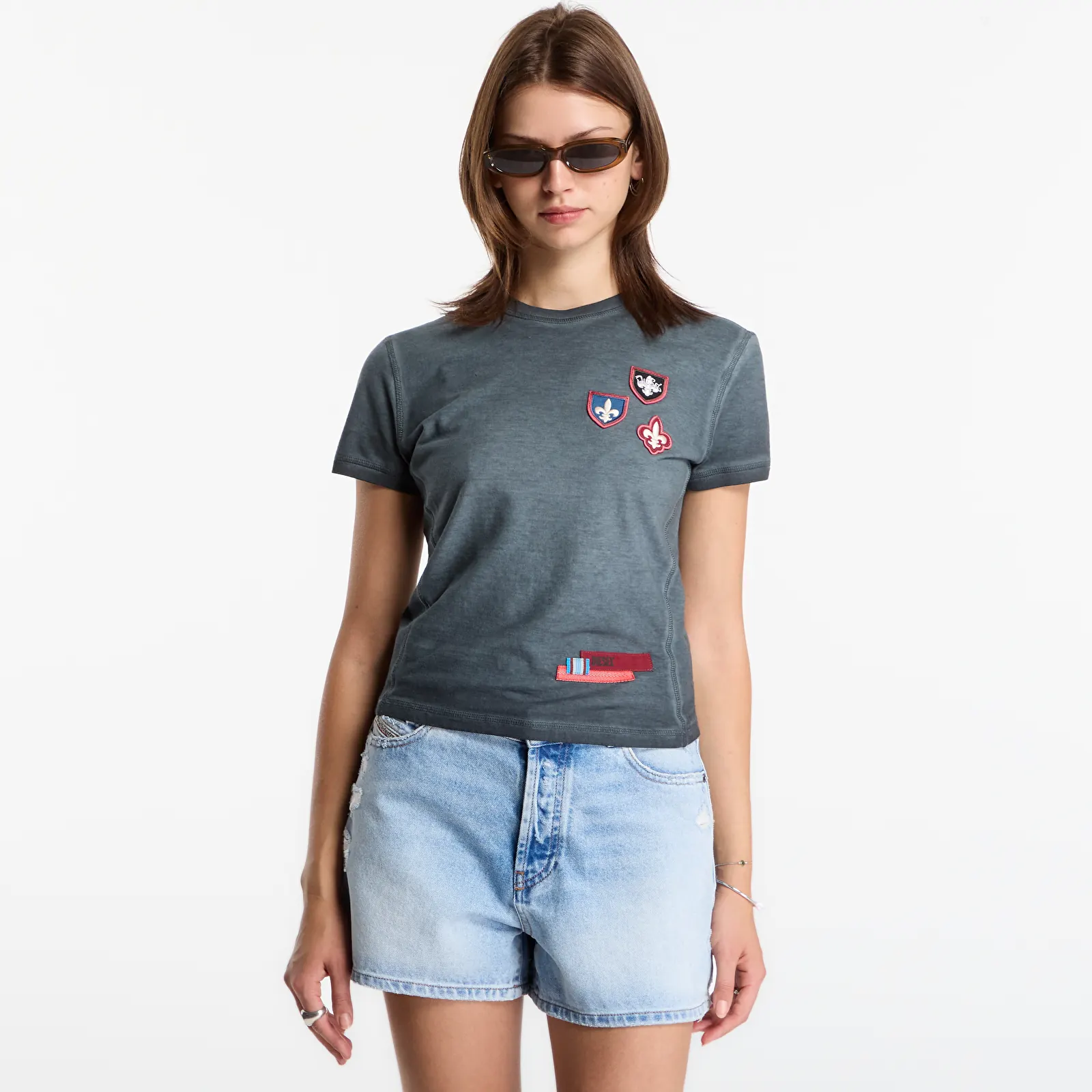 Camisetas de mujer Diesel T-Uncuty-Waf T-Shirt Urban Chic
