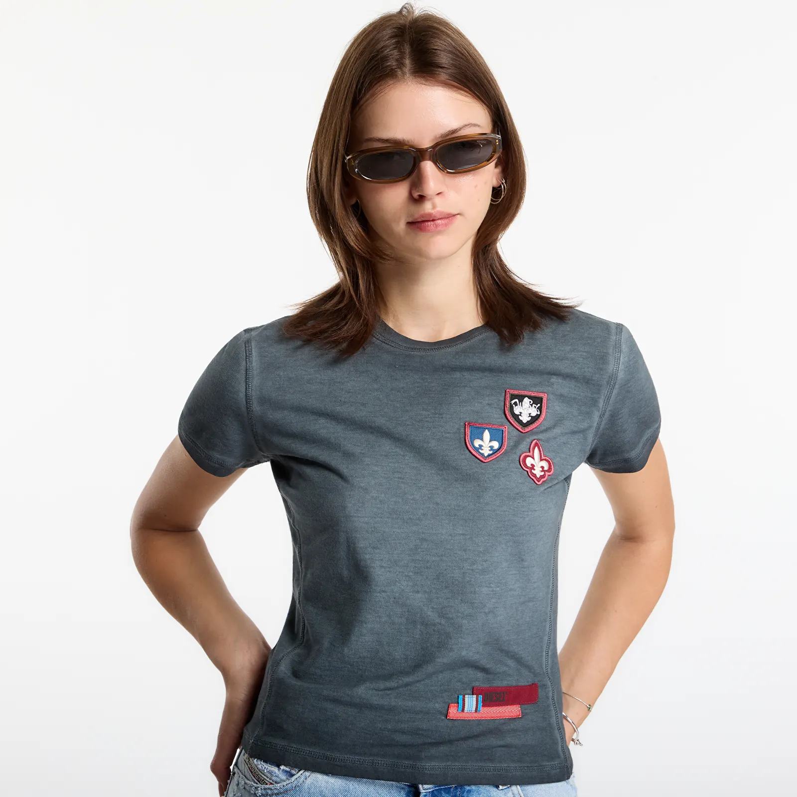Camisetas de mujer Diesel T-Uncuty-Waf T-Shirt Urban Chic