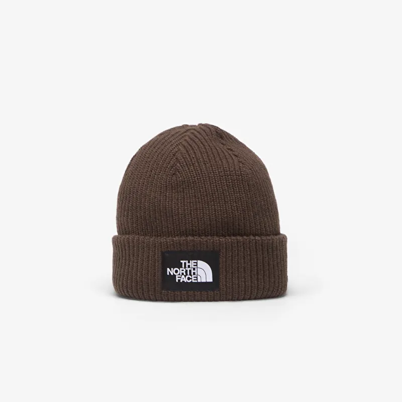 Lue The North Face Salty Lined Beanie Dark Chestnut