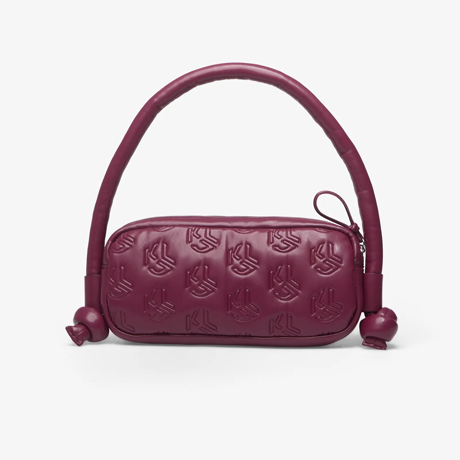Krepšiai per petį Karl Lagerfeld Jeans Puffy Pu Elongated Bag Amaranth