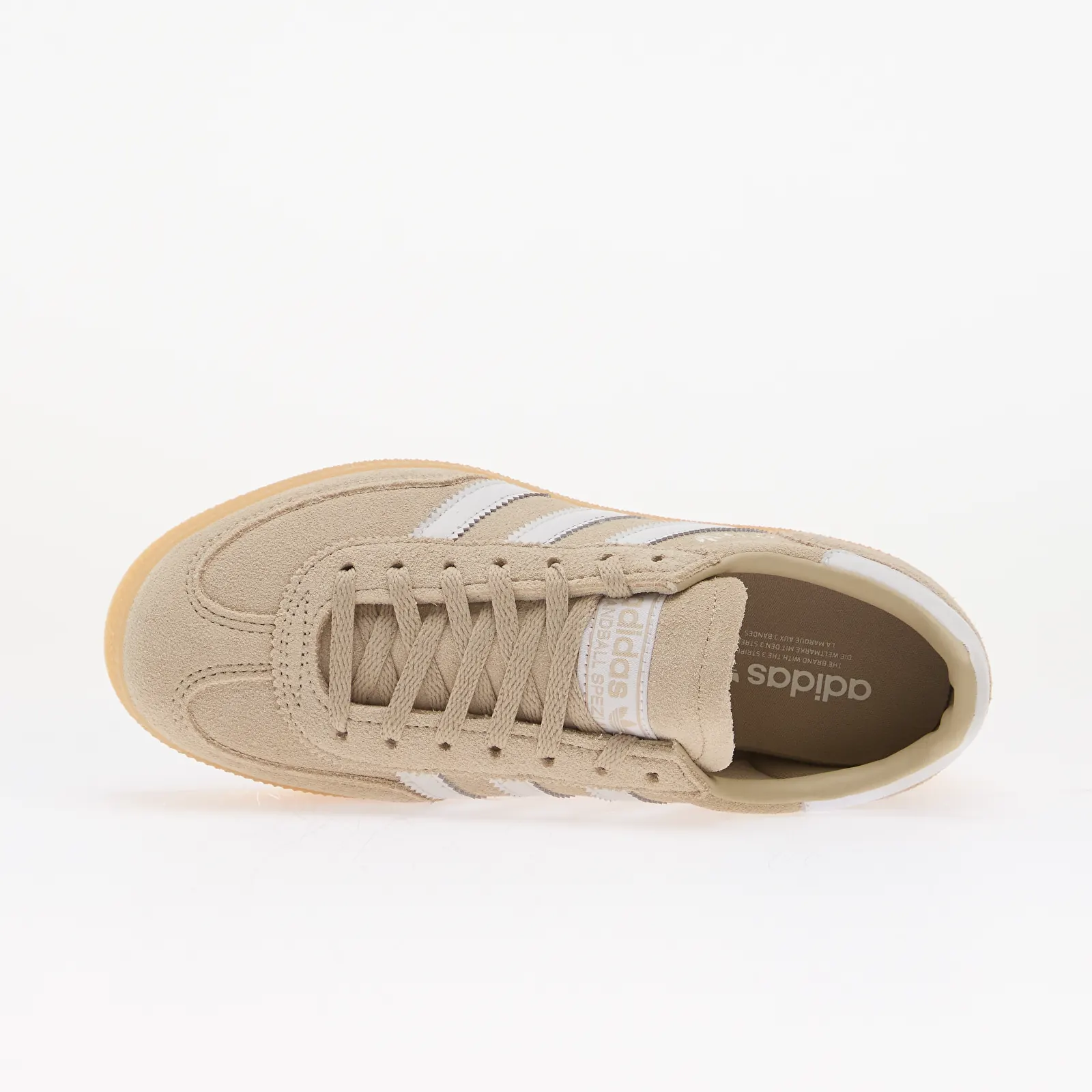 Baskets homme adidas Handball Spezial Bold Kids Khaki Three/ Ftwr White/ Gum