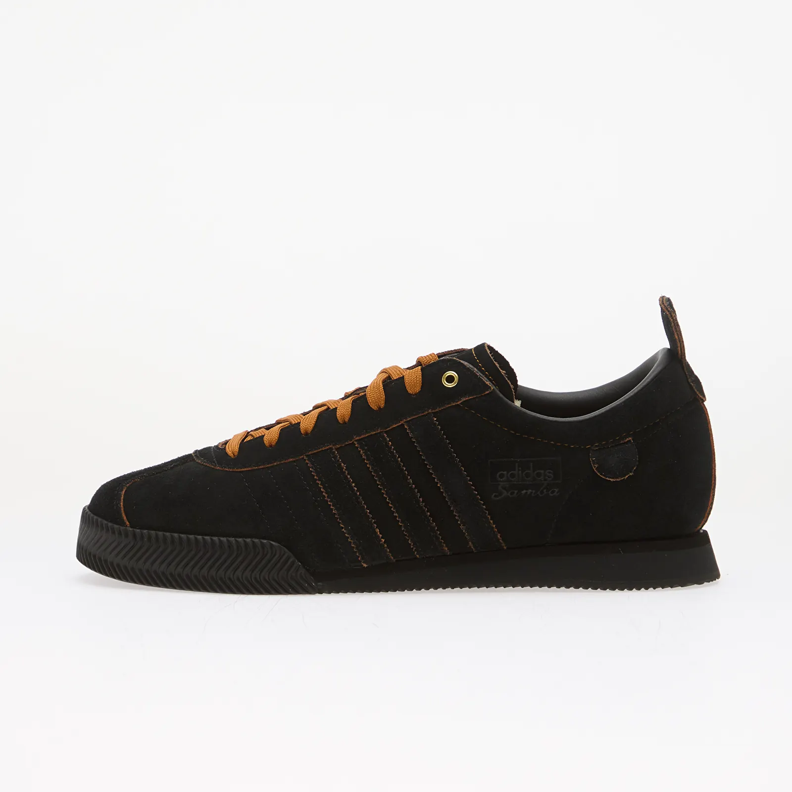 Miesten lenkkarit ja kengät adidas Samba 62 Super Core Black/ Craft Ochre/ Carbon