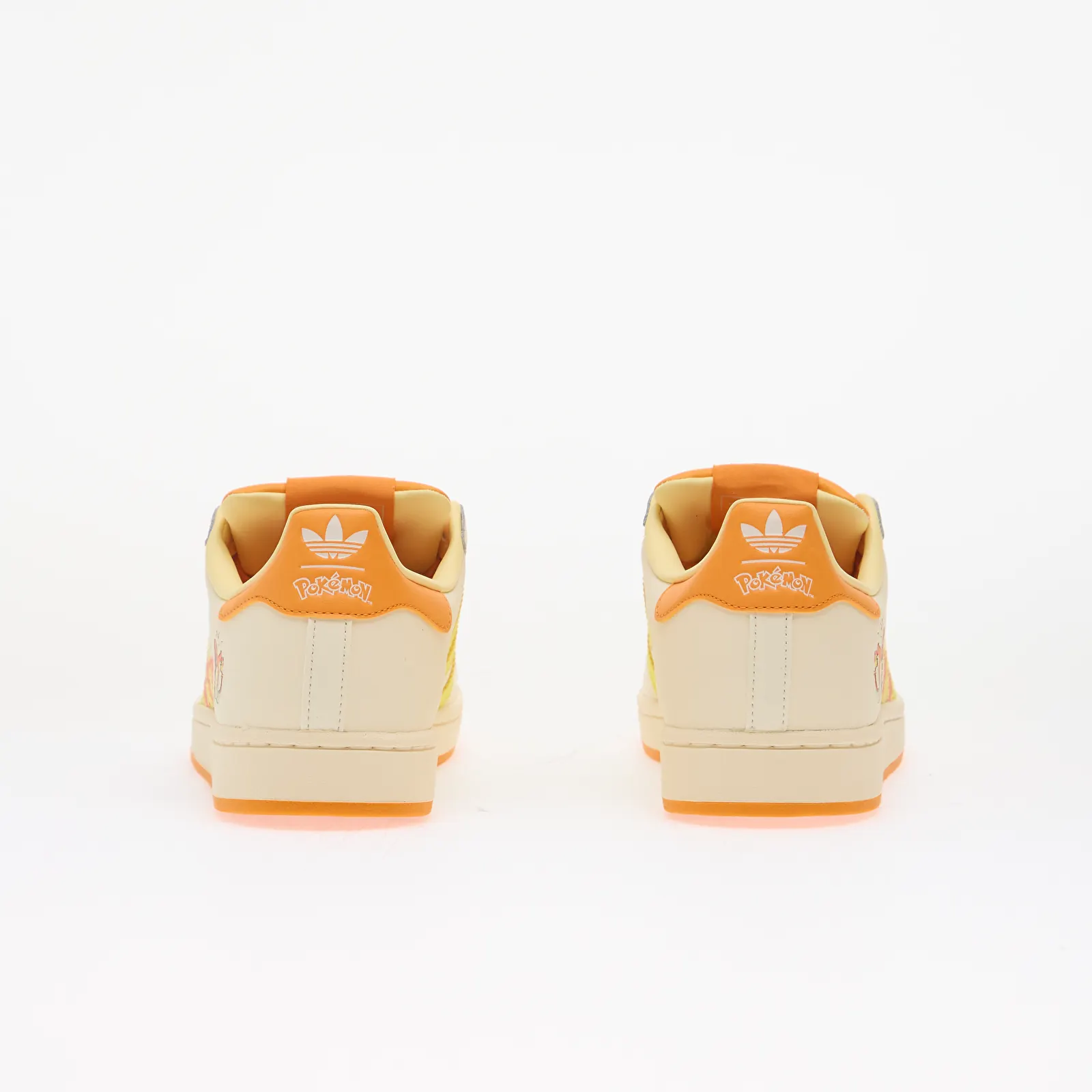 Pánské tenisky a boty adidas x Pokemon Superstar II (Charmander) Cream White/ Shock Yellow/ Bright Orange