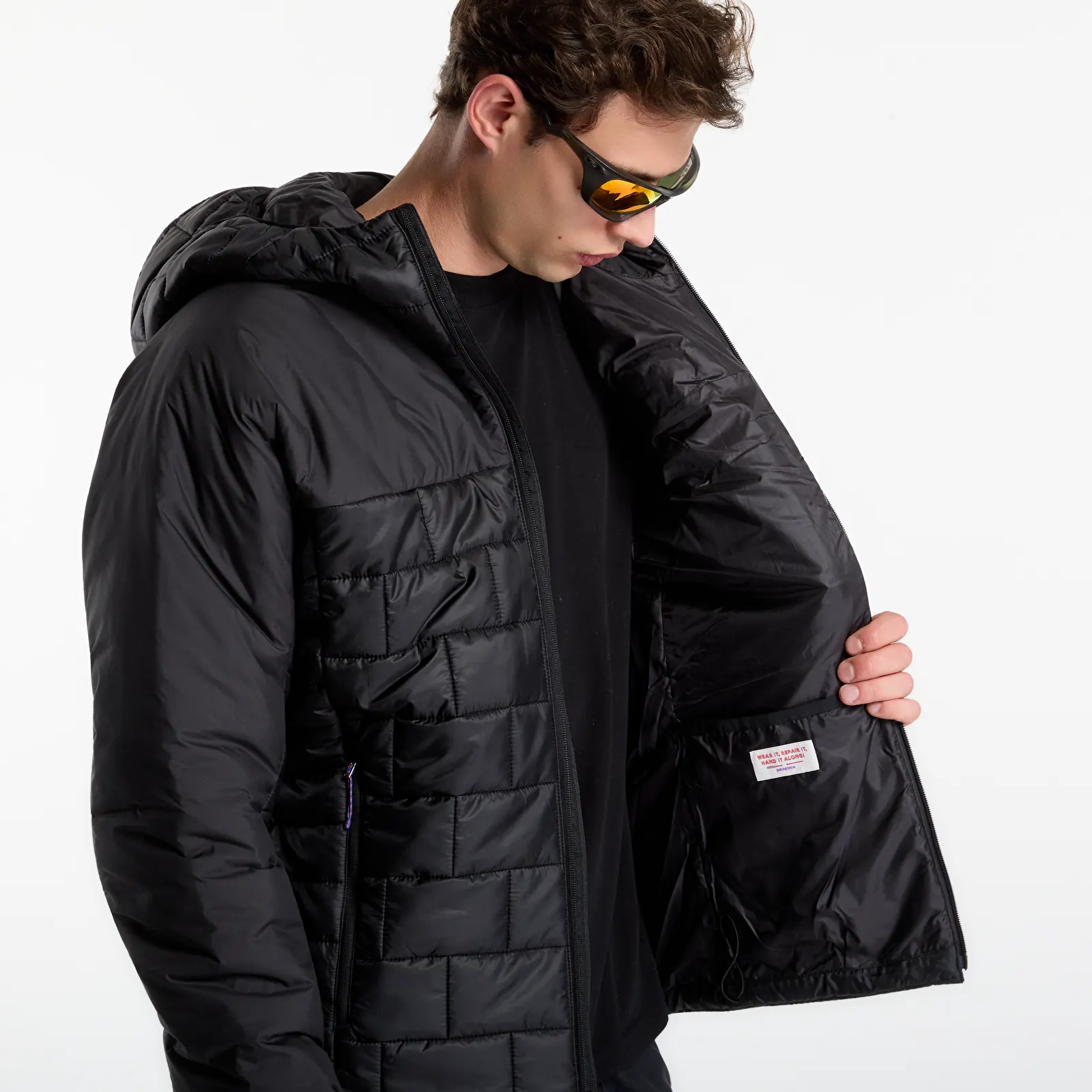 Takit Patagonia M's Hi-Loft Nano Puff Hoody Black