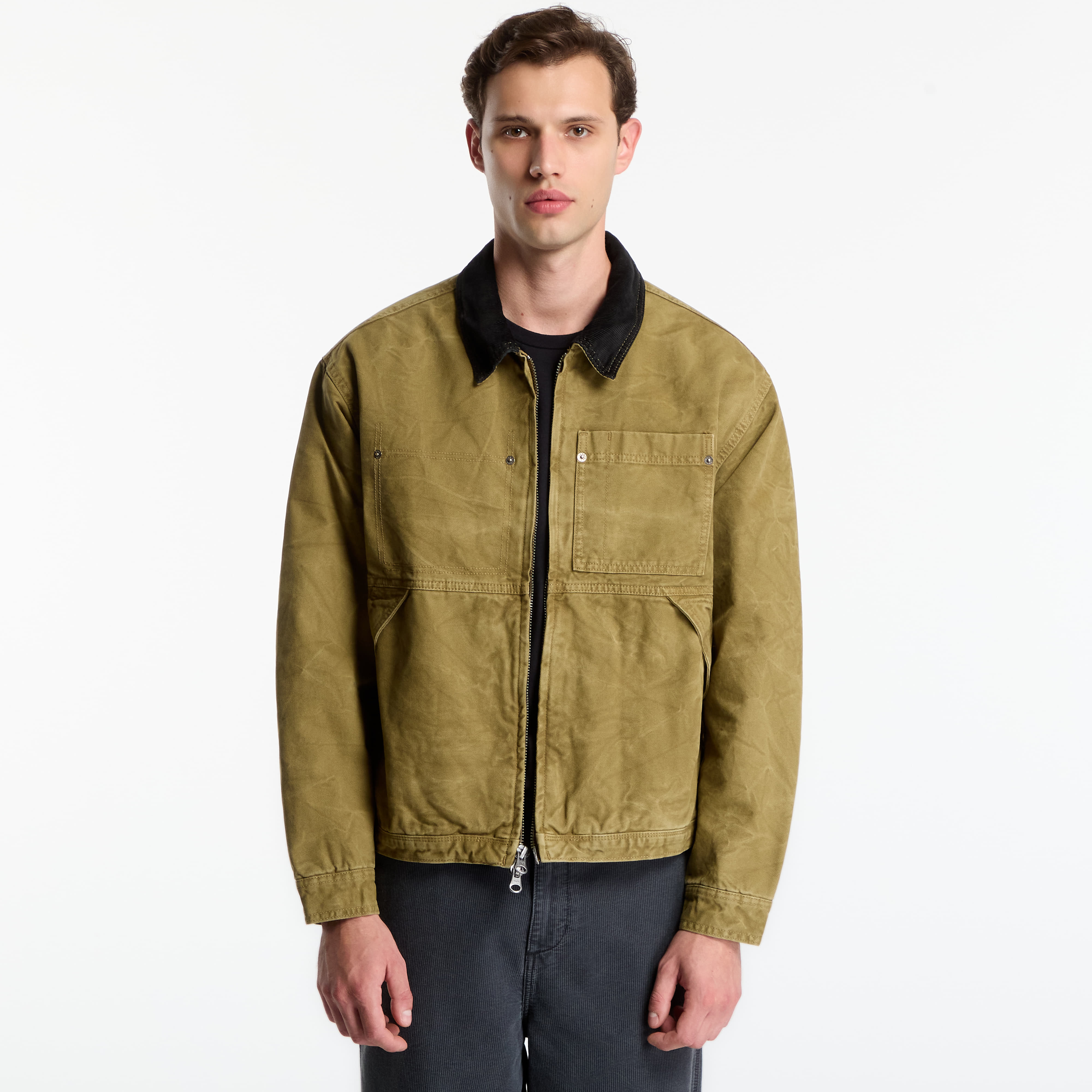 Яке Vans Nico Chore Canvas Jacket Olive Brown L
