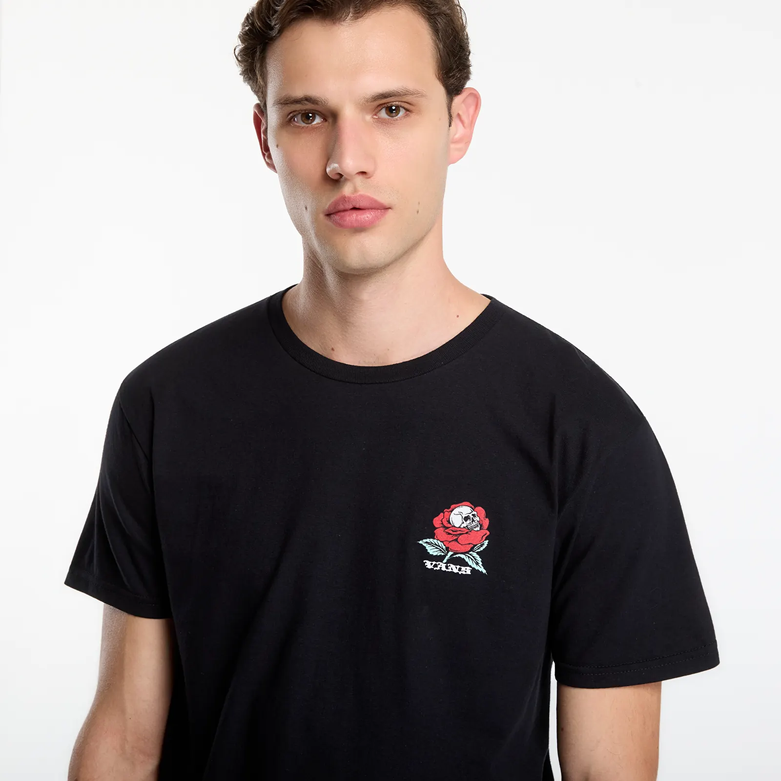 T-Shirts Vans Watch Your Steps SS Tee Black