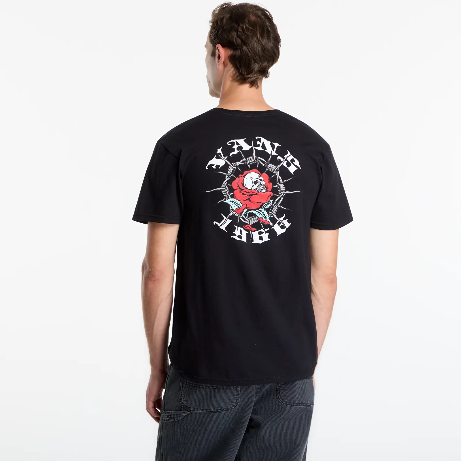 T-Shirts Vans Watch Your Steps SS Tee Black