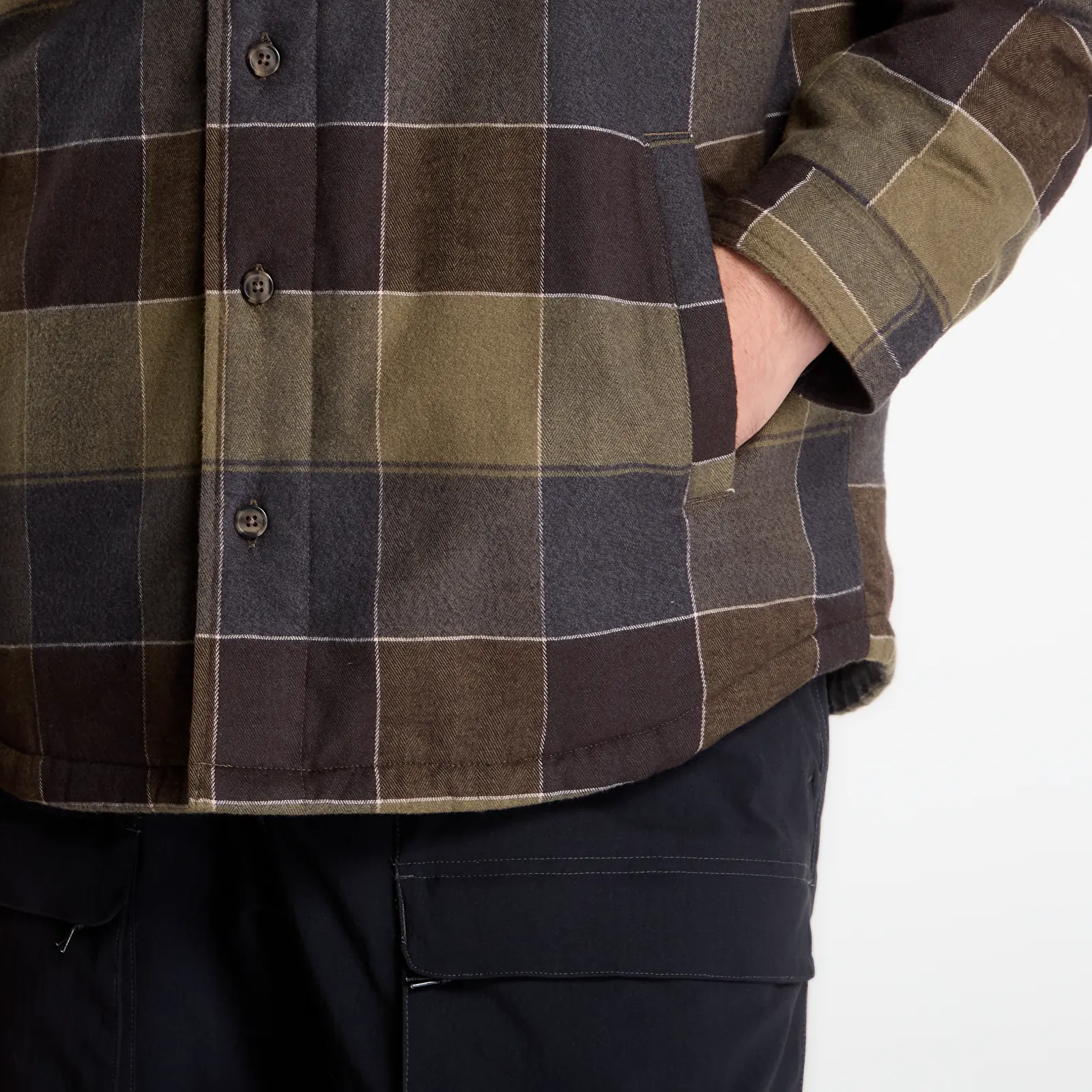 Chemises Patagonia M's Lightweight Insulated Fjord Flannel Shirt Green
