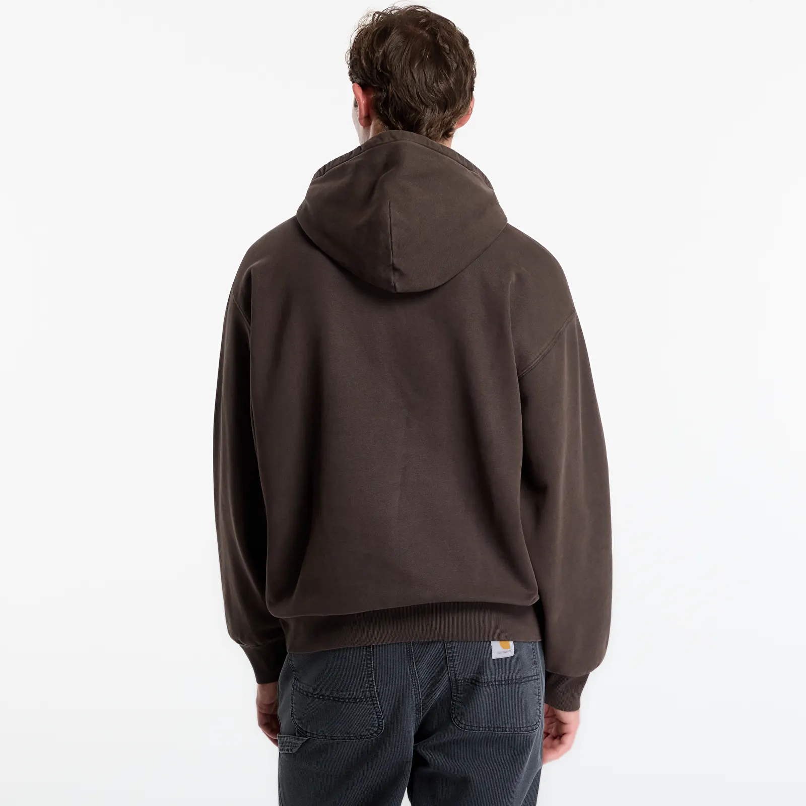 Herren-Sweatshirts Carhartt WIP Hooded Vista Sweat UNISEX Tobacco Garment Dyed