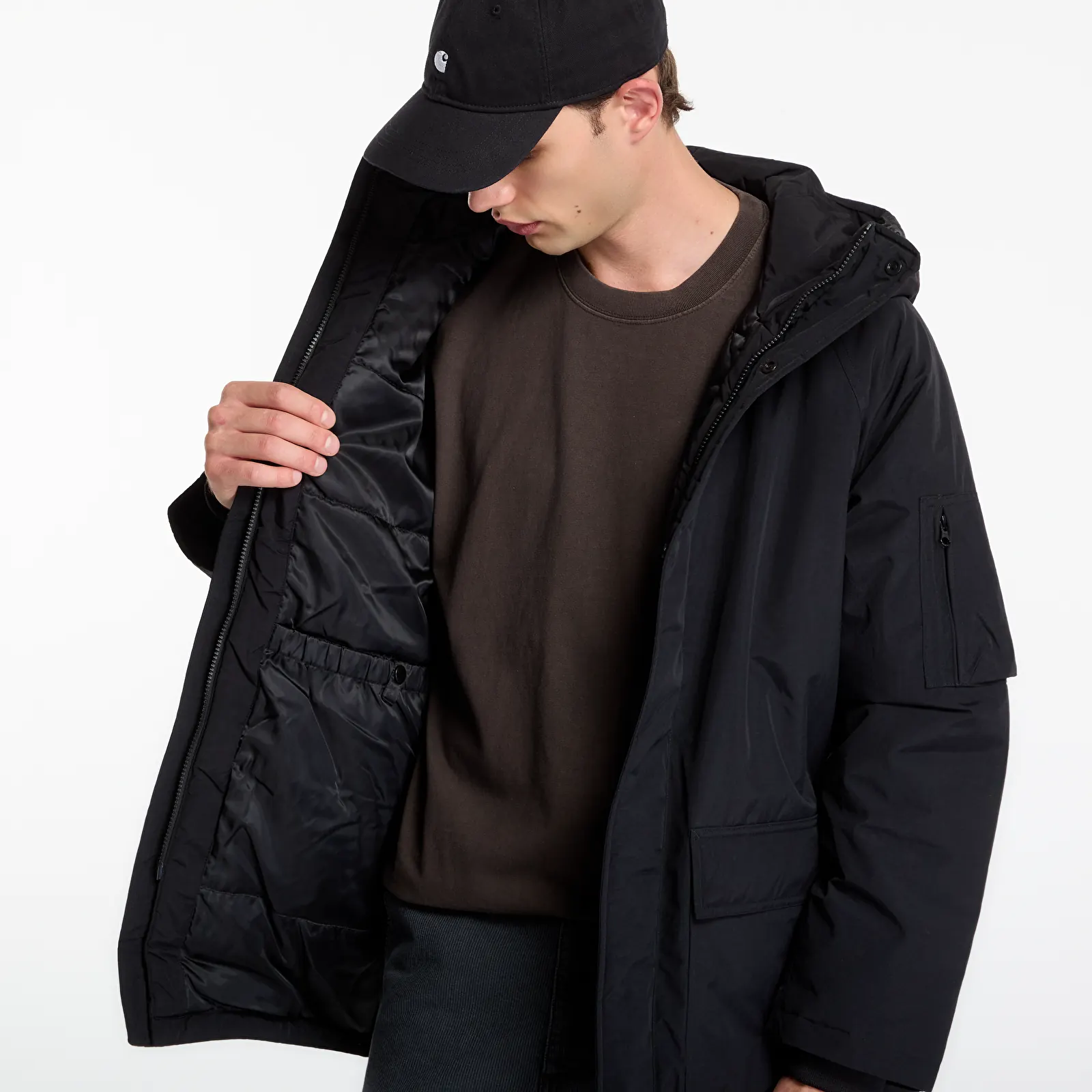 Parkas Carhartt WIP Stanwood Parka Black