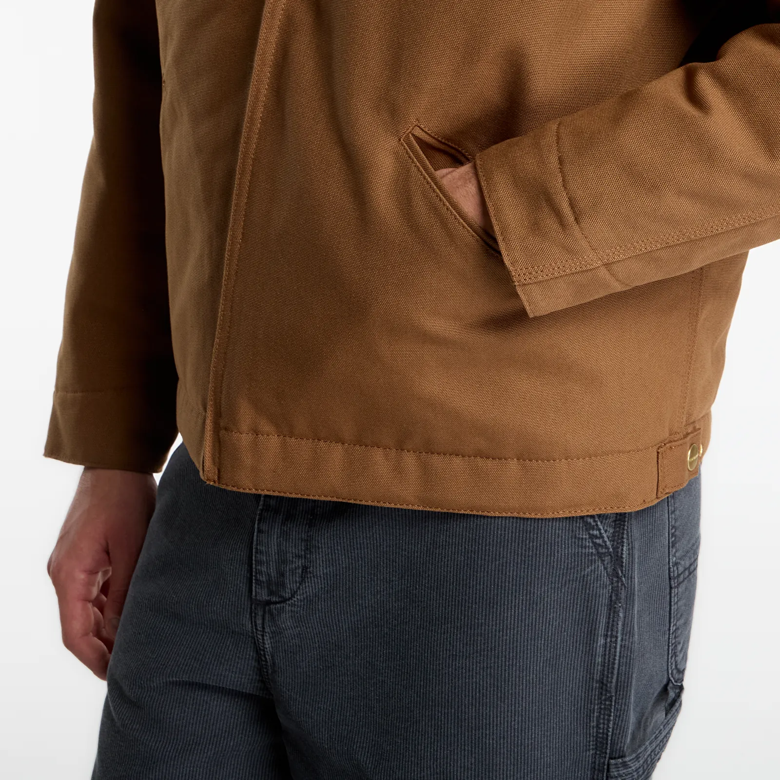 Vestes pour hommes Carhartt WIP OG Detroit Jacket Wip H Brown/ Tobacco UNISEX