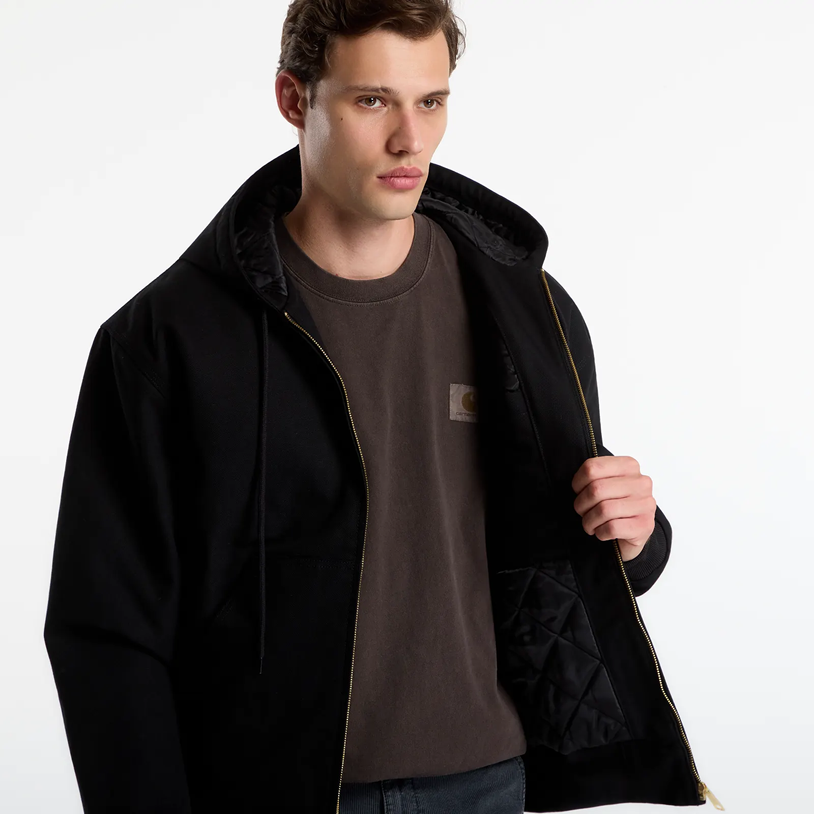 Jackets Carhartt WIP OG Active Jacket UNISEX Black Rigid