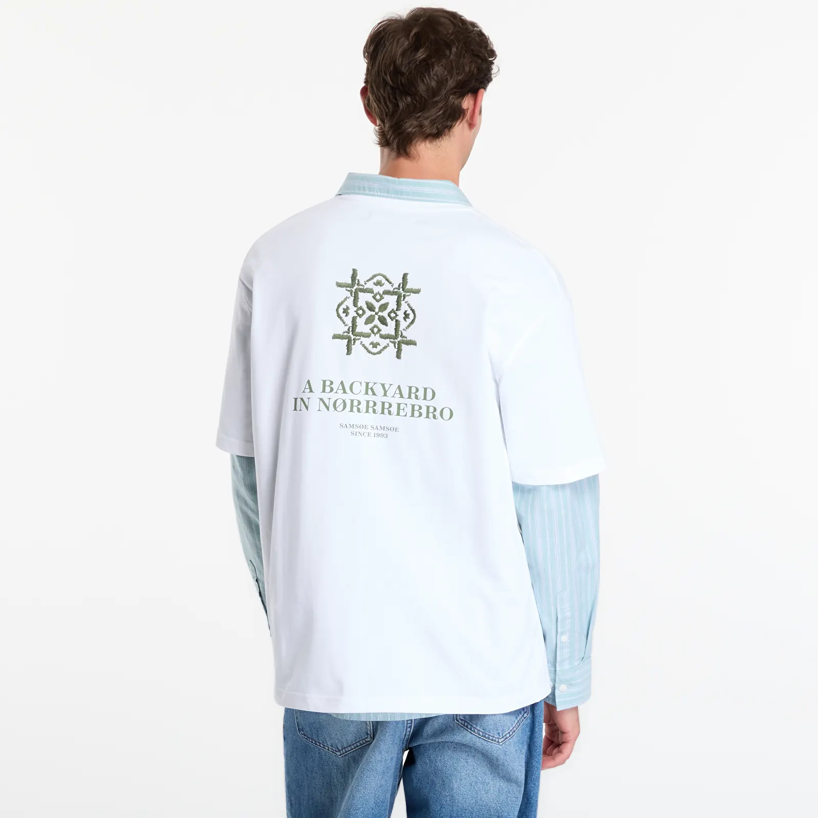 T-shirts Samsøe Samsøe Sajes T-shirt Green Tile