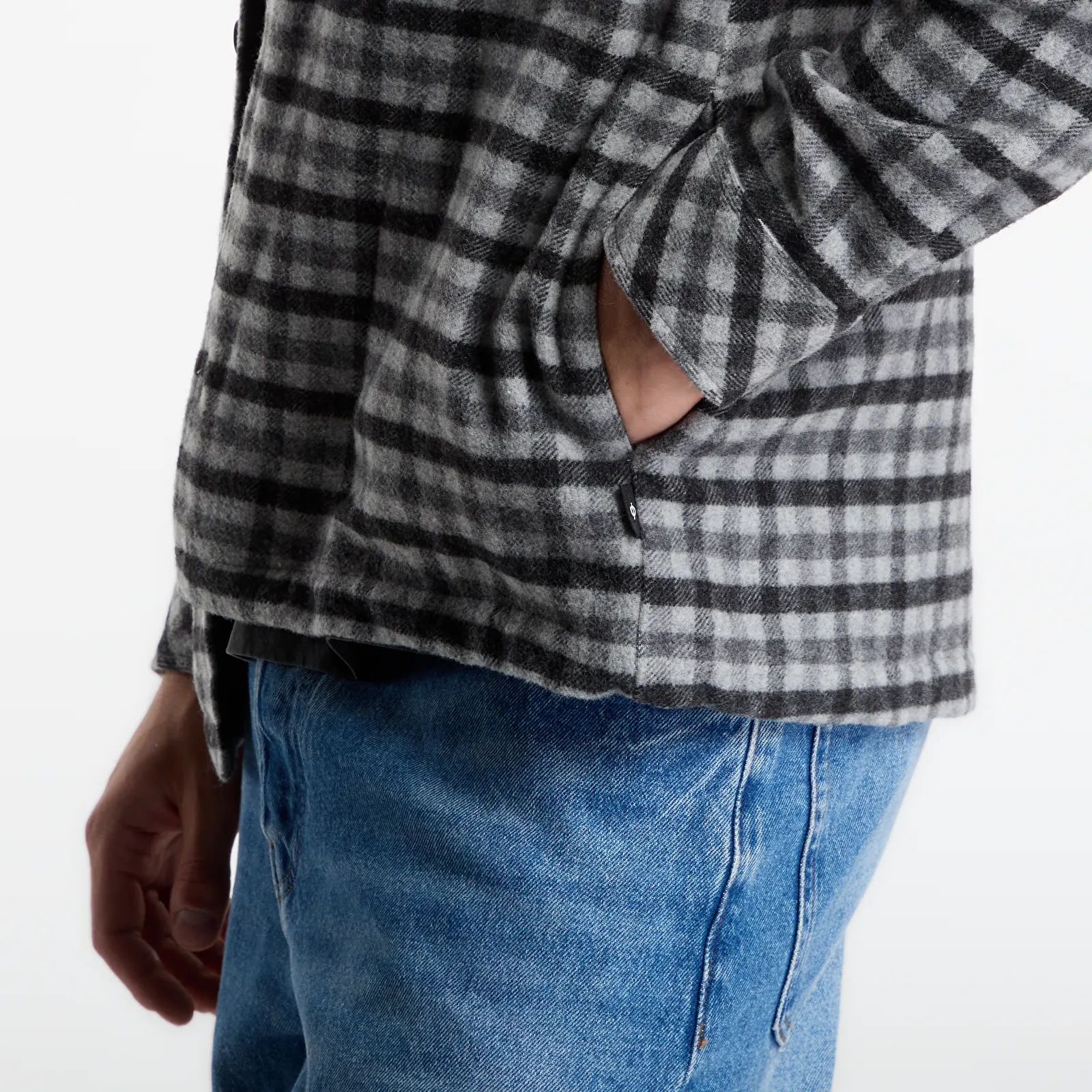 Chemises Samsøe Samsøe Sacastor X O Overshirt Grey Mel. Ch.