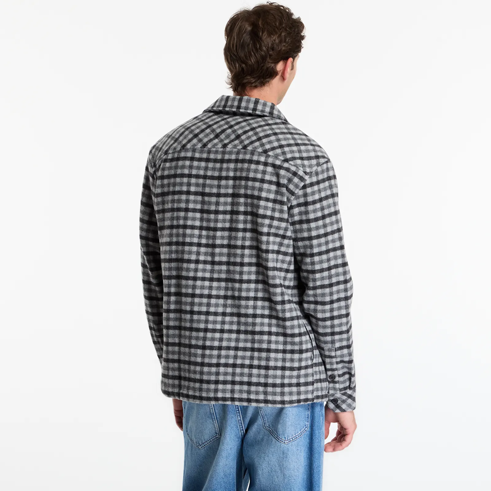 Chemises Samsøe Samsøe Sacastor X O Overshirt Grey Mel. Ch.