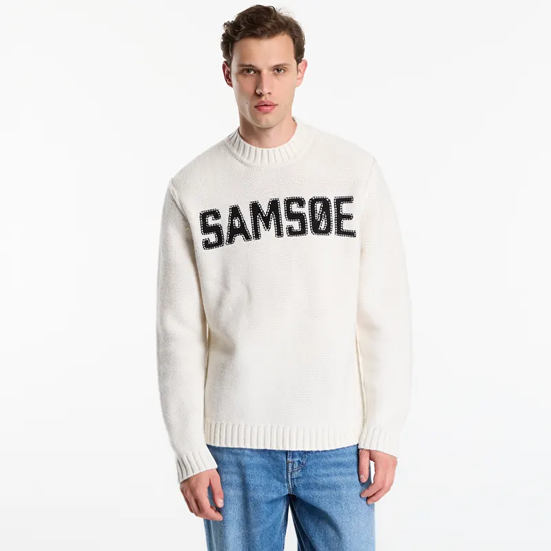 Tröja Samsøe Samsøe Sadavide Sweater Egret