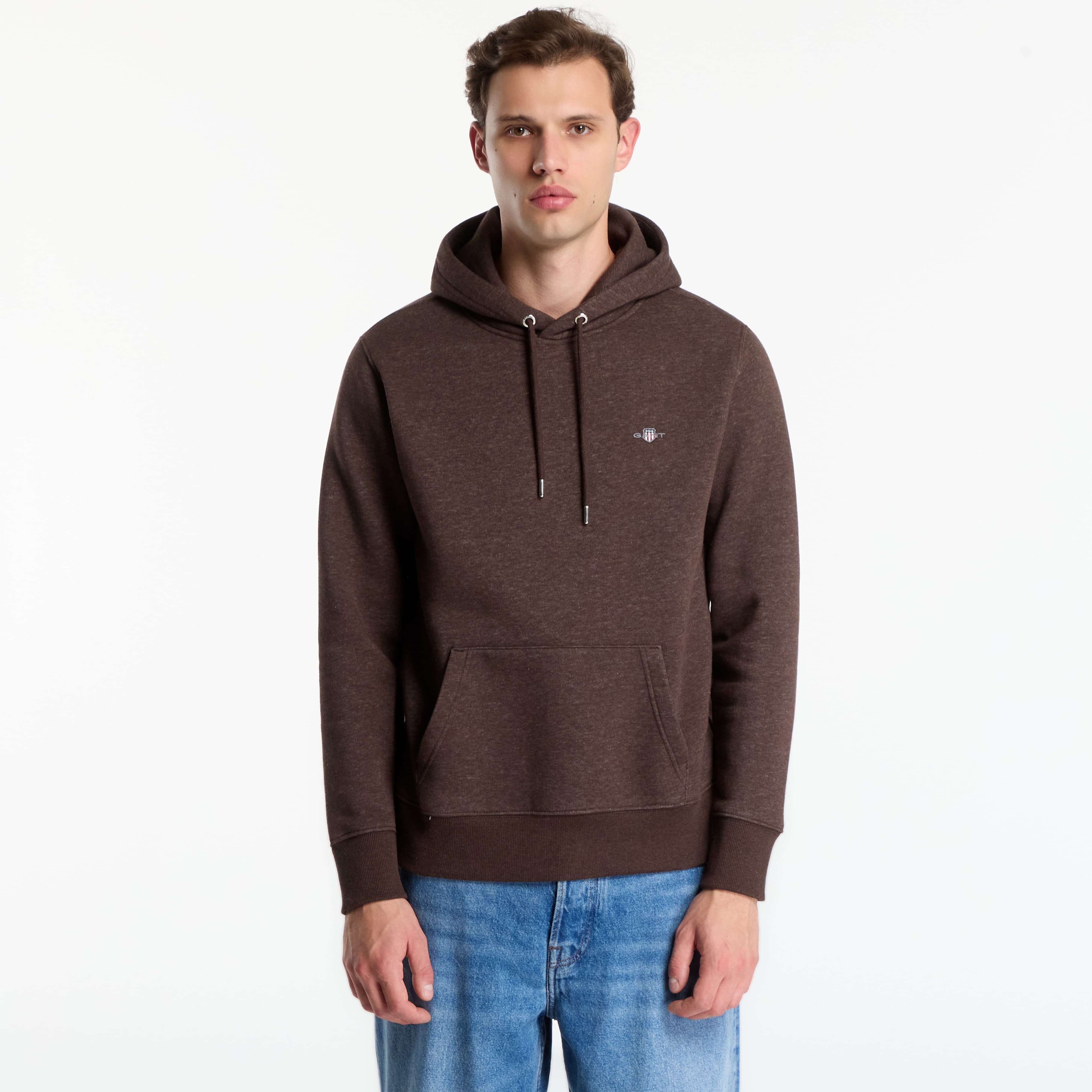 Суитшърт Gant Reg Shield Hoodie Burnt Grass L