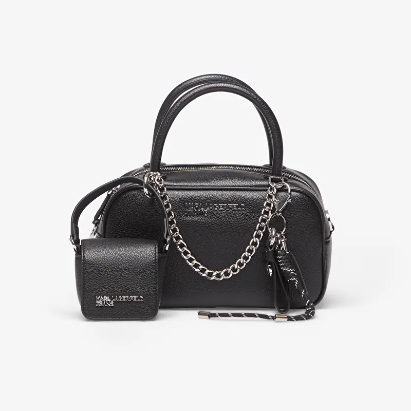Bag Karl Lagerfeld Jeans Charms Tophandle Crossbody Black