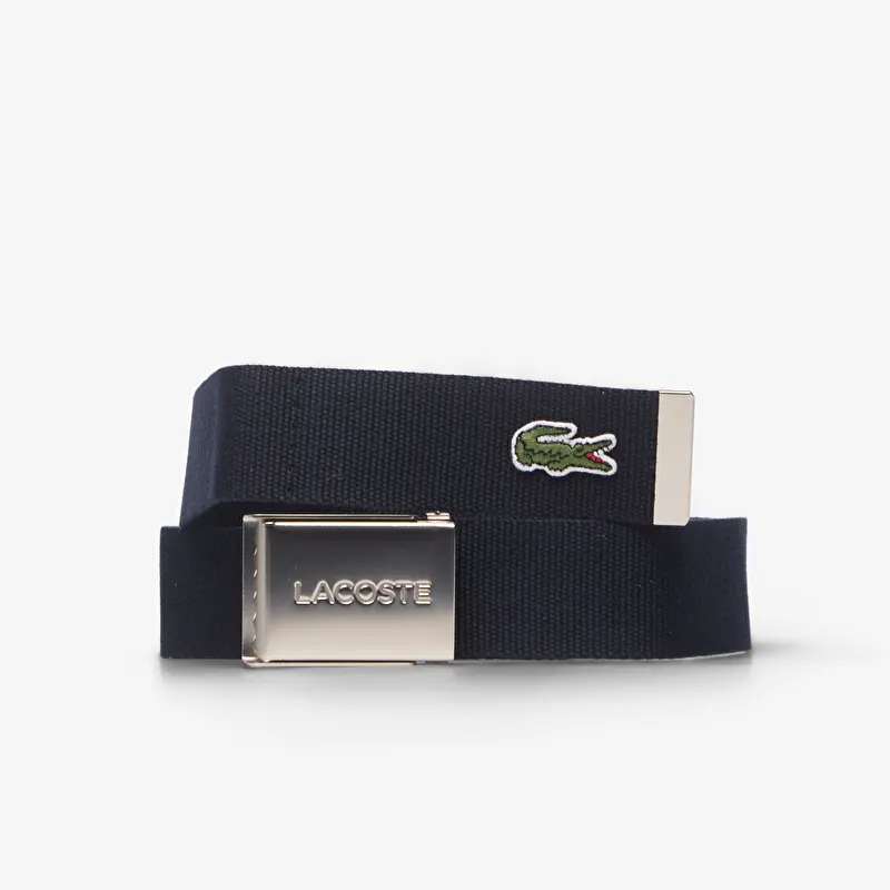 Gürtel Lacoste L.12.12 Concept Made In France Belt Navy Blue