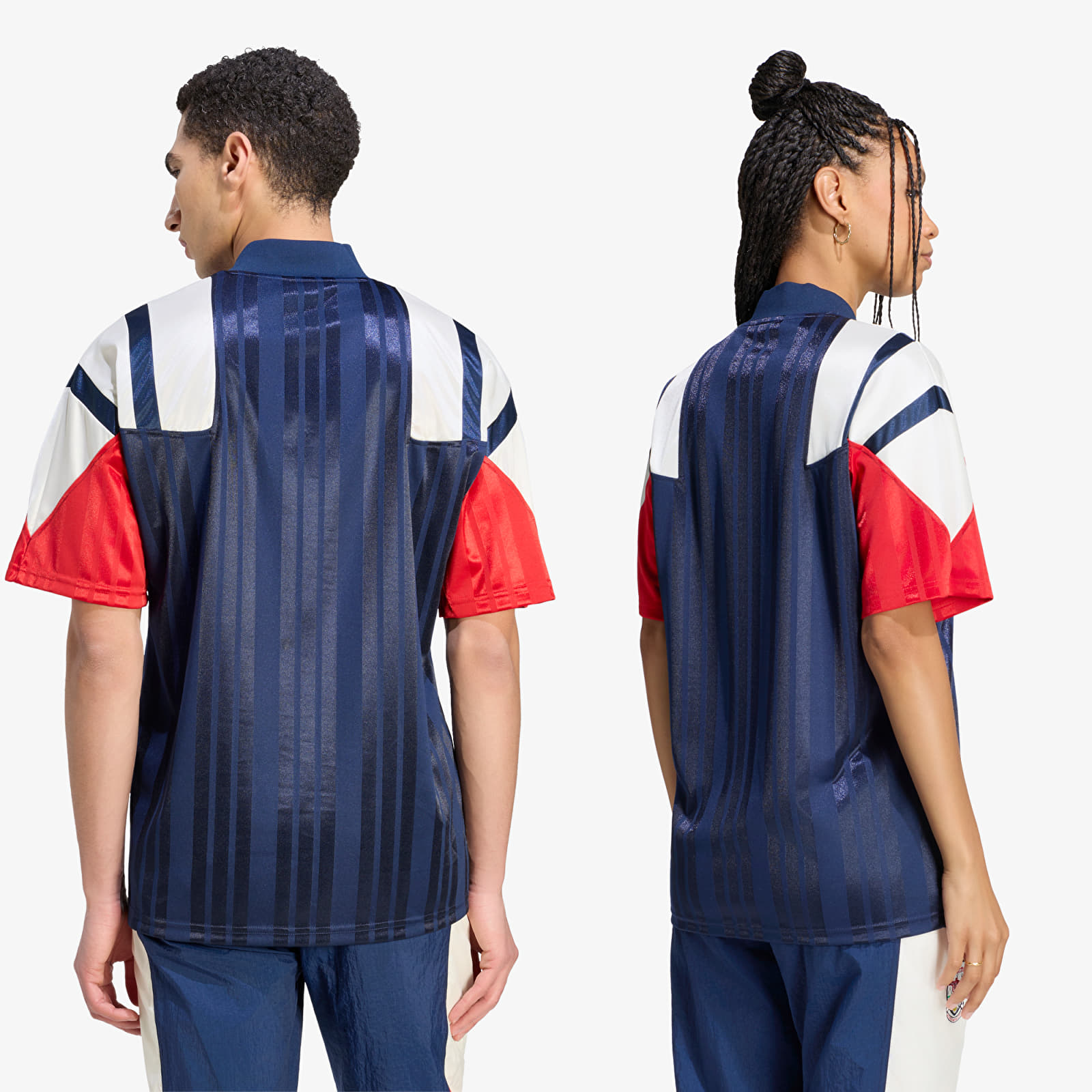 Trikots für Männer adidas Arsenal FC EQT Jersey Collegiate Navy/ Better Scarlet