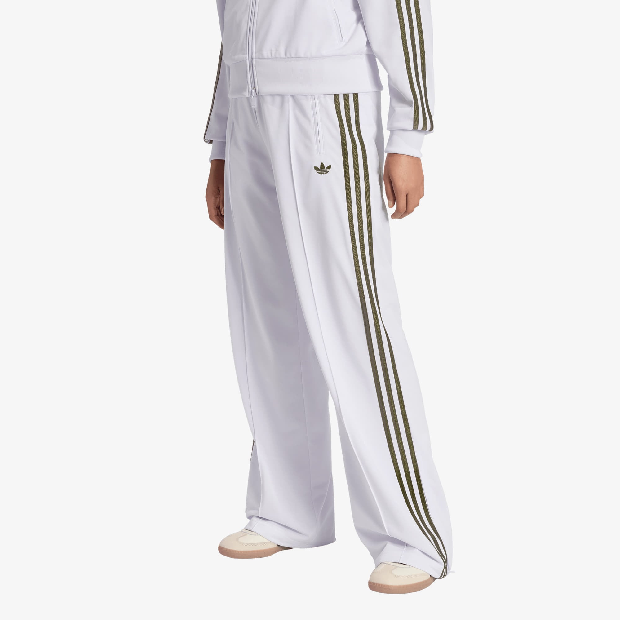 Потници adidas Firebird Loose Tracksuit Pants Frozen Purple/ Olive Strata S