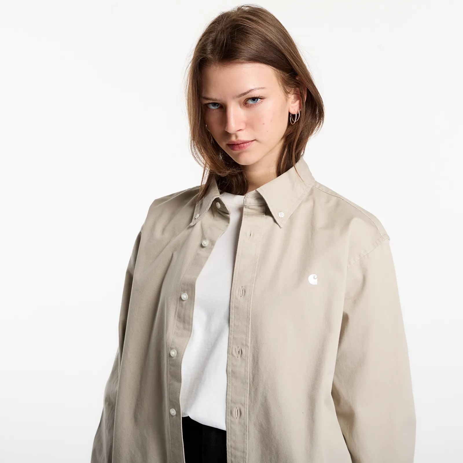 Shirts Carhartt WIP L/S OG Madison Shirt UNISEX Fleur De Sel