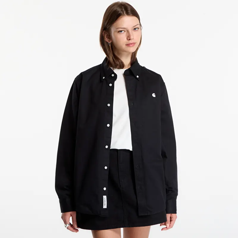 Shirt Carhartt WIP L/S OG Madison Shirt UNISEX Black