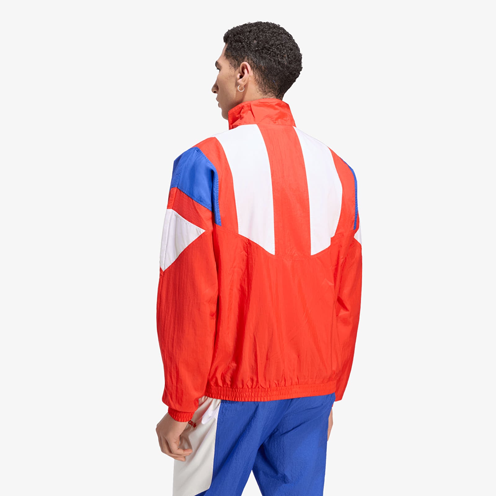 Moške vetrovke adidas FC Bayern Muenchen EQT Track Top Red/ White/ Semi Lucid Blue