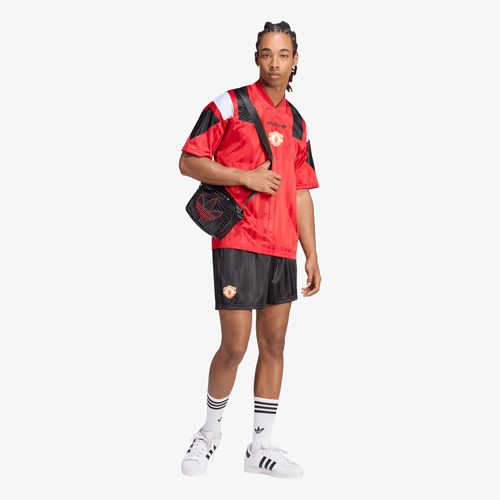 Miesten pelipaidat adidas Manchester United EQT Jersey UNISEX Mufc Red