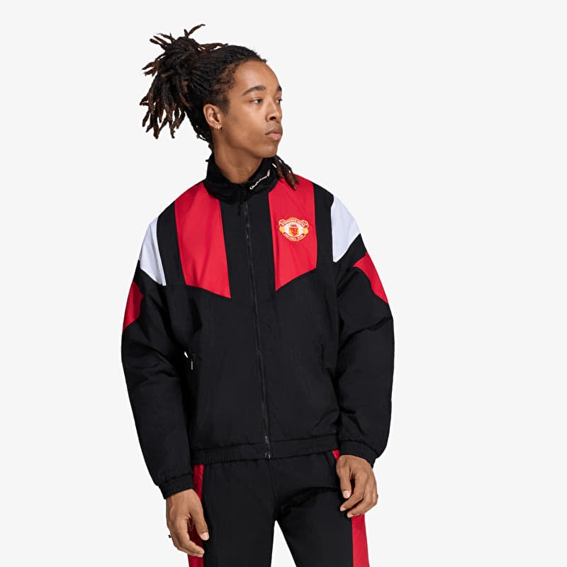 Coupe-vent adidas Manchester United EQT Track Top Black
