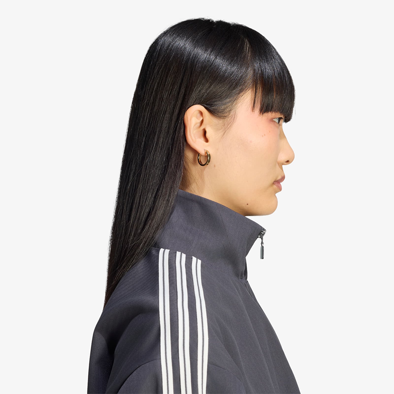 Women's jackets adidas Firebird Track Top Utility Black/ Cloud White