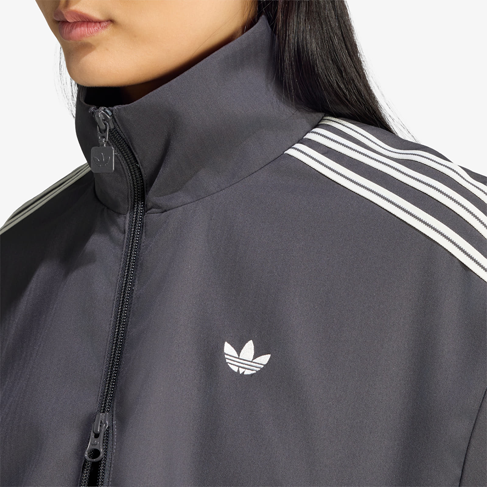 Women's jackets adidas Firebird Track Top Utility Black/ Cloud White