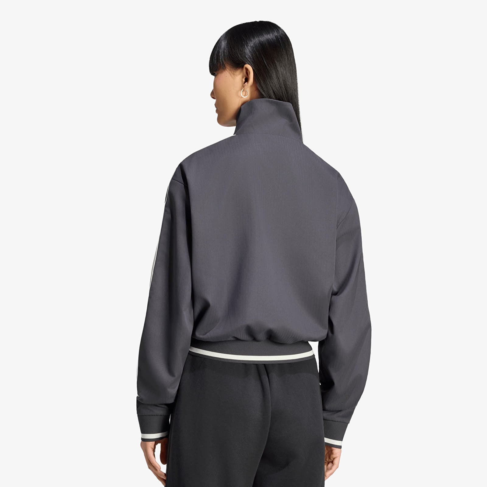 Women's jackets adidas Firebird Track Top Utility Black/ Cloud White