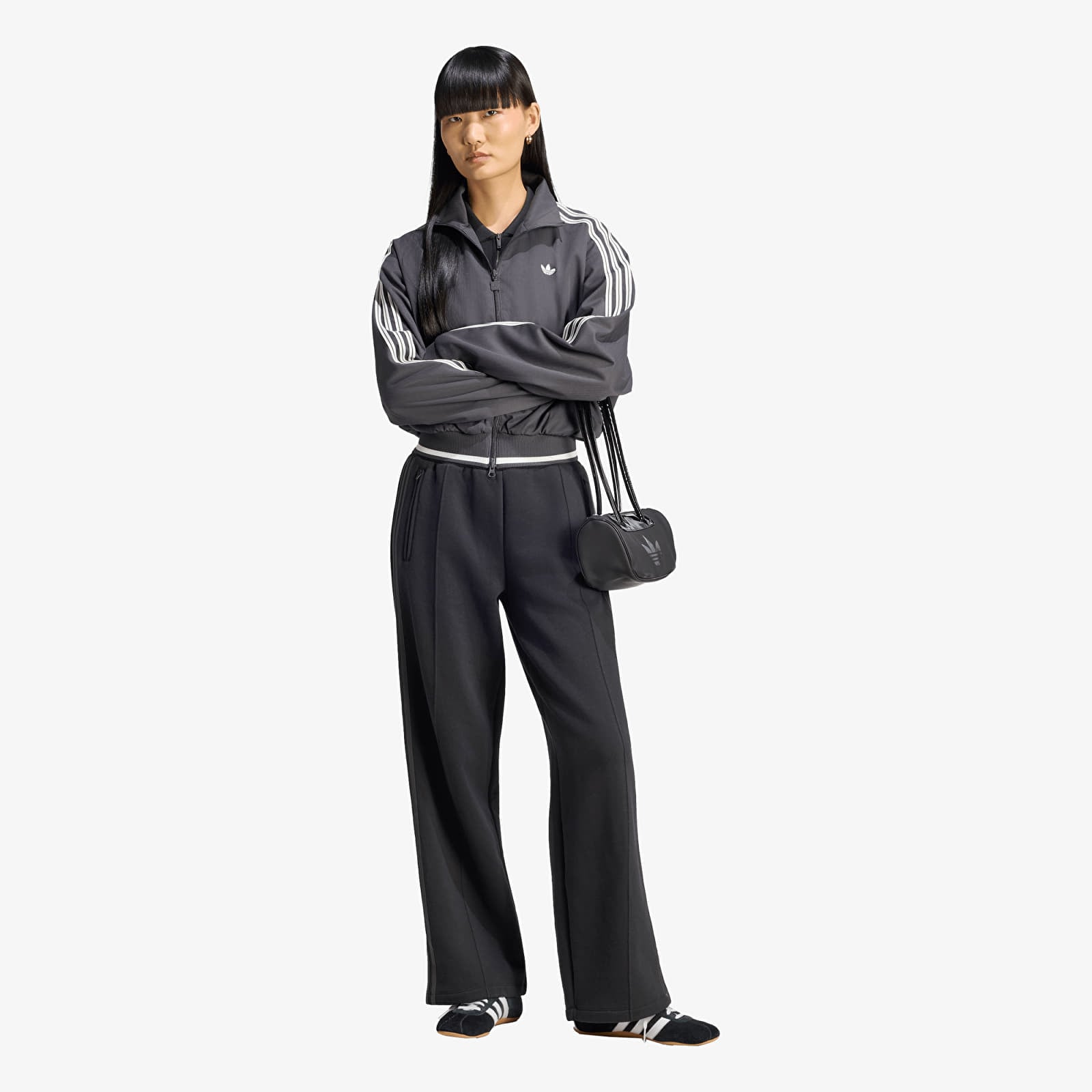 Women's jackets adidas Firebird Track Top Utility Black/ Cloud White